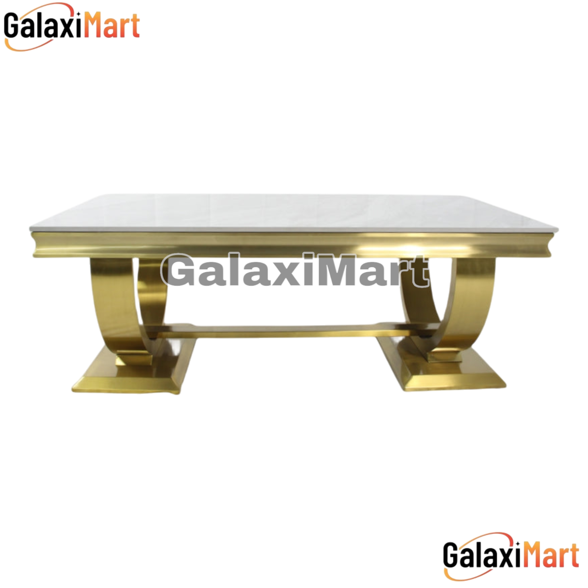 Arriana 120cm Gold Coffee Table