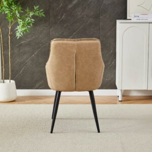 Arizona 130-160cm Extending Cream Gold Ceramic Dining Table With Palermo Chairs