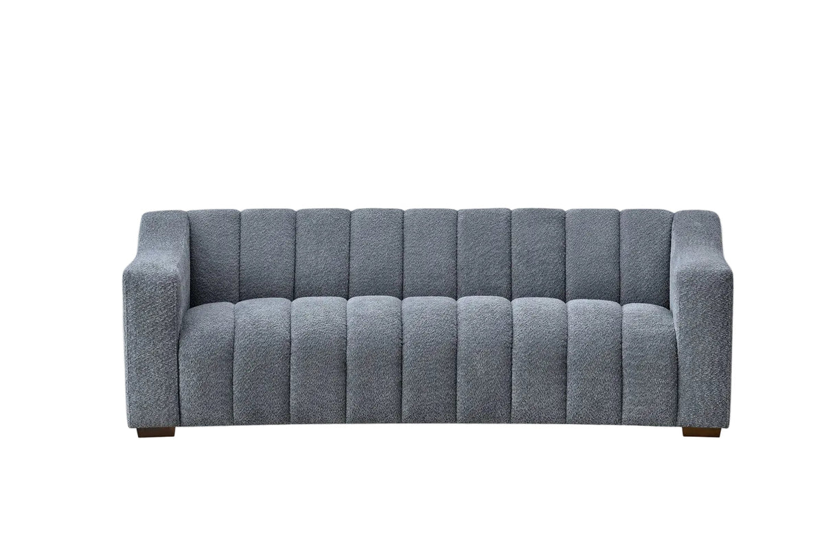 Astoria 3 Seater Sofa in Iron Boucle