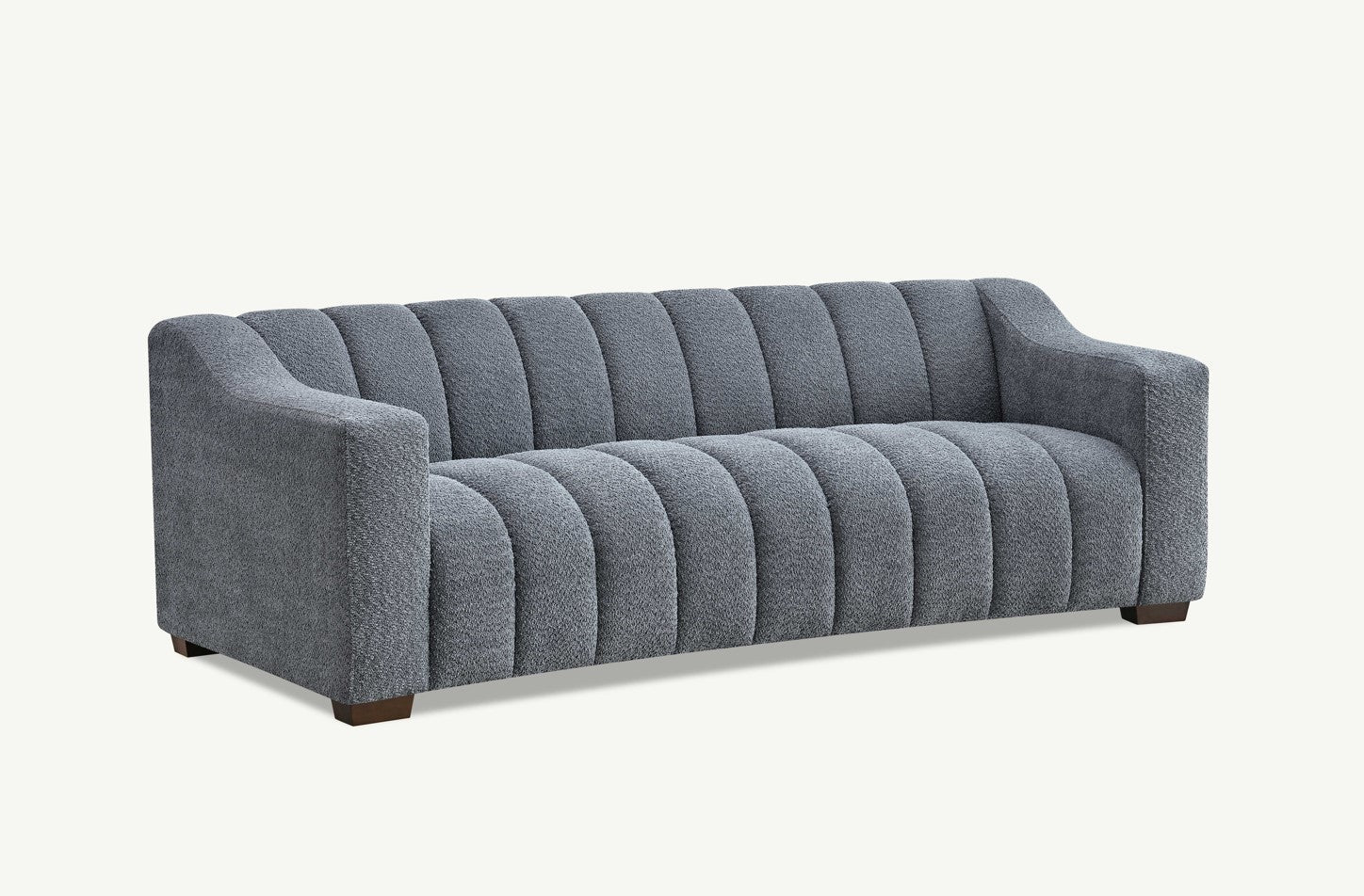 Astoria 3 Seater Sofa in Iron Boucle