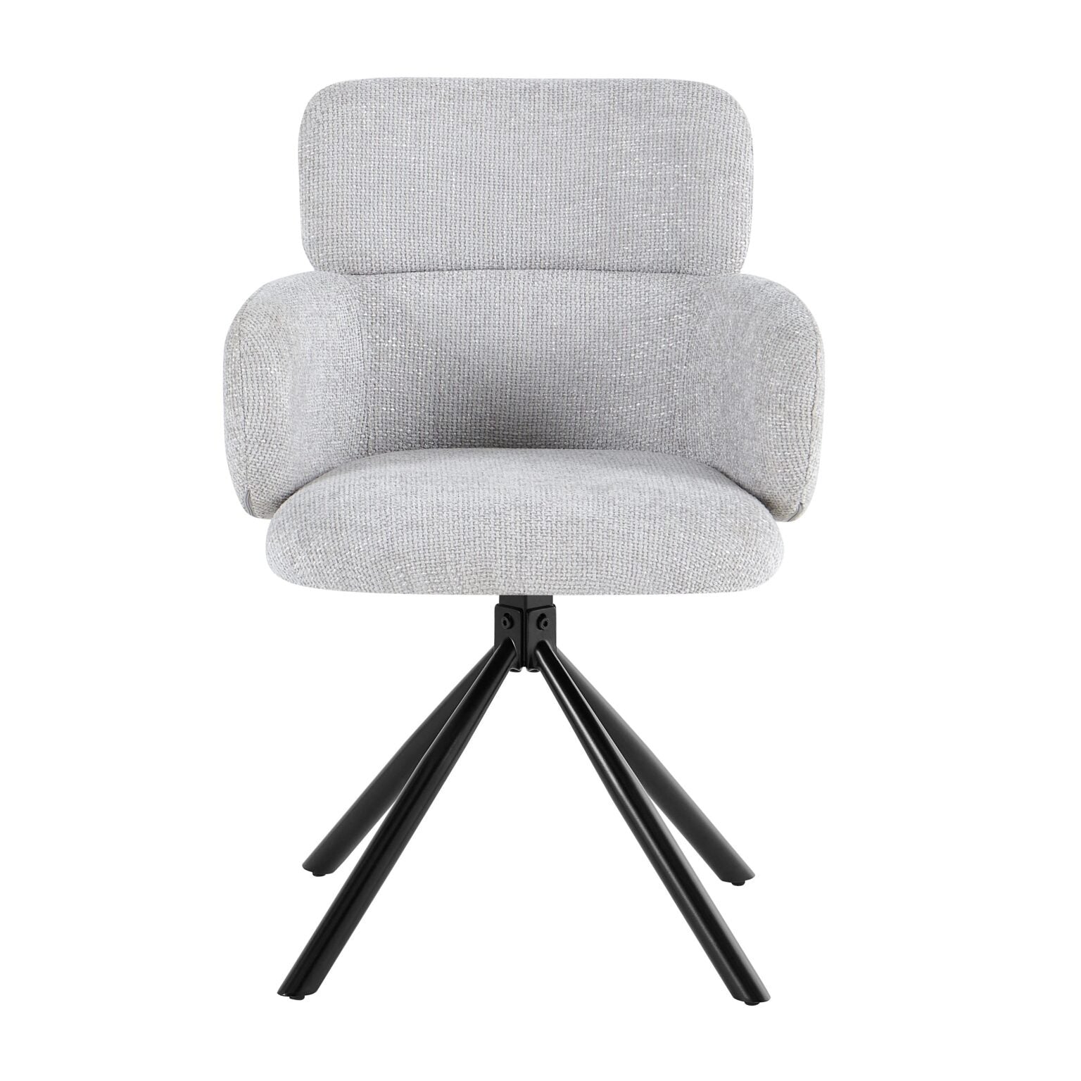 Cambridge Sintered Stone Extendable Dining Table Grey with Tunscay Grey Dining Chairs | GalaxiMart