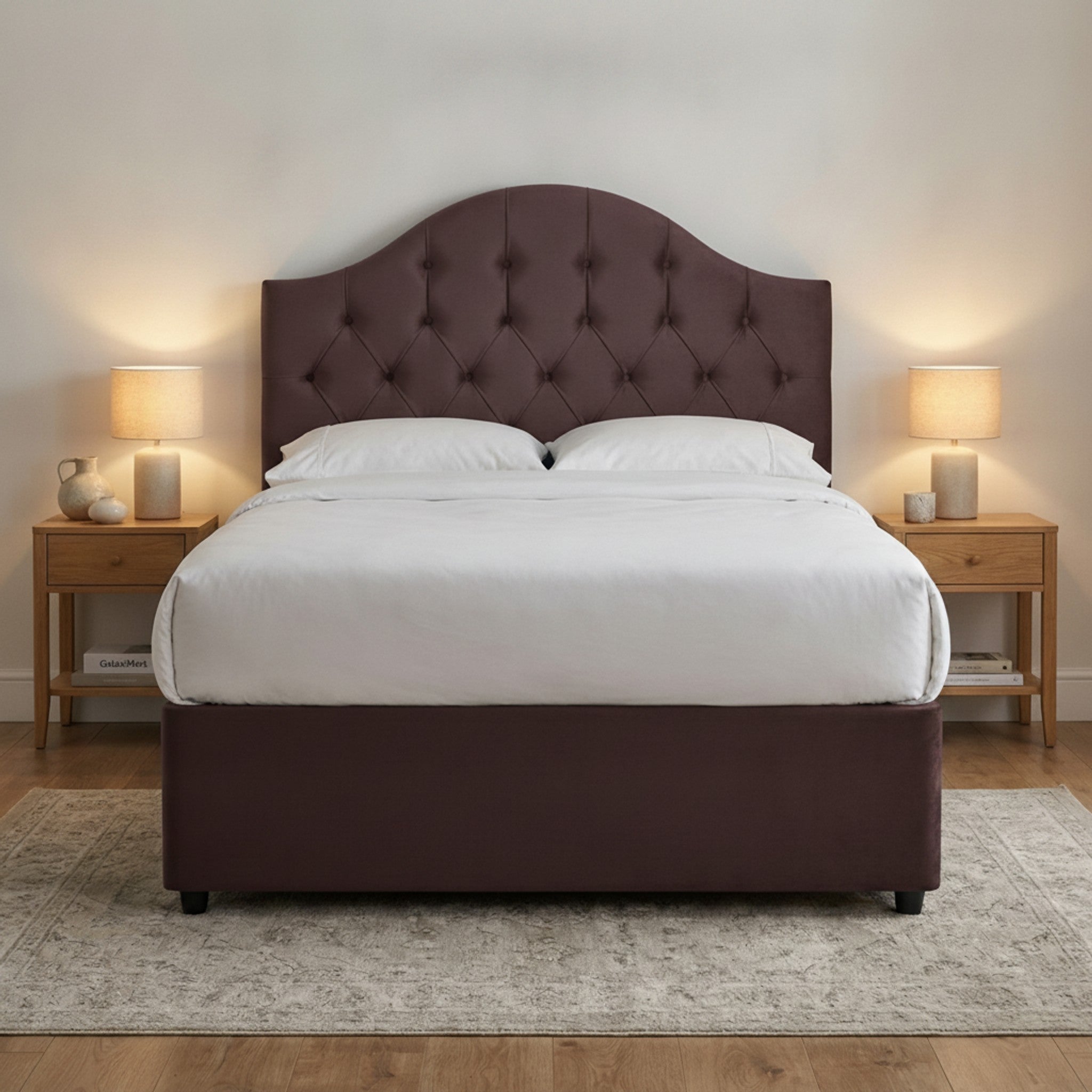 Artisan Divan Bed with Storage | Single, Double & King Size | 25 Fabric Colours