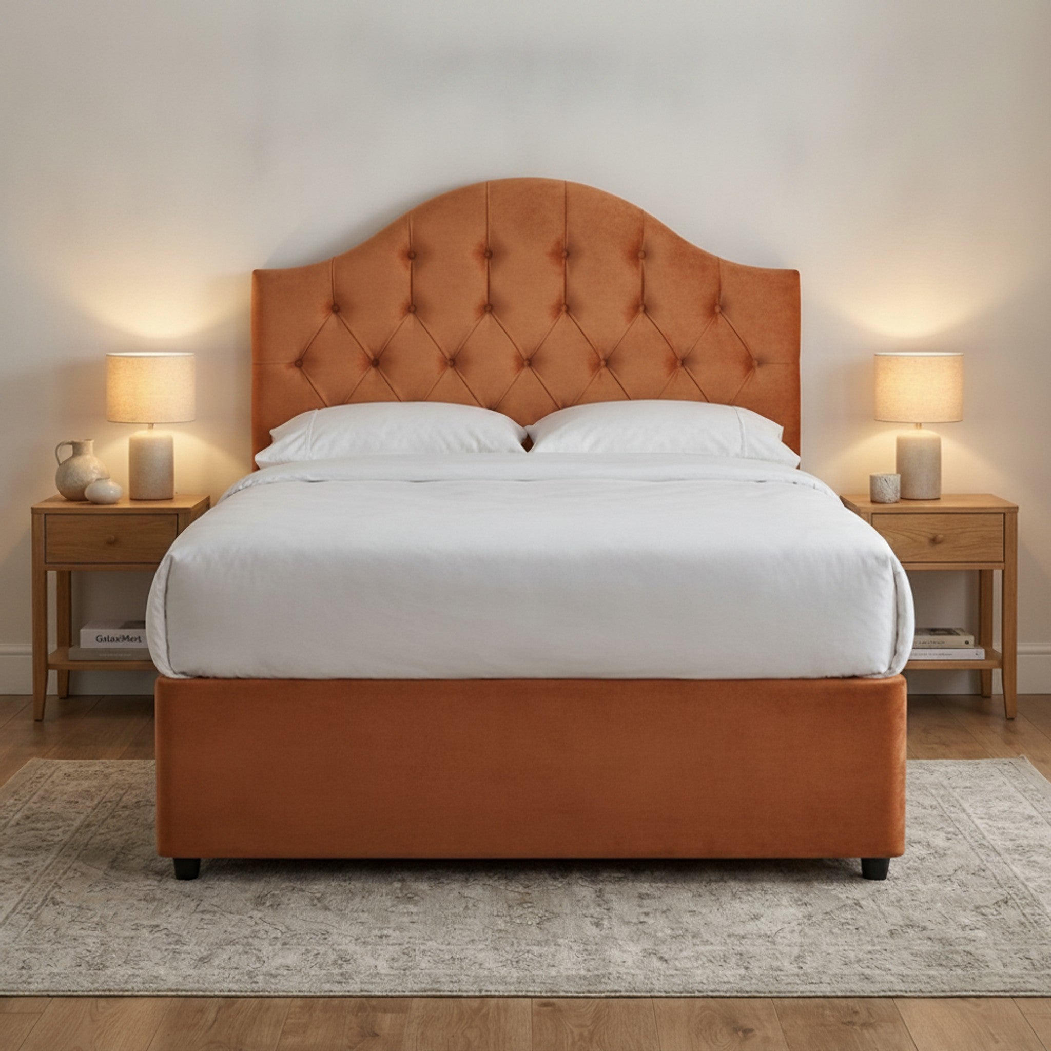Artisan Divan Bed with Storage | Single, Double & King Size | 25 Fabric Colours