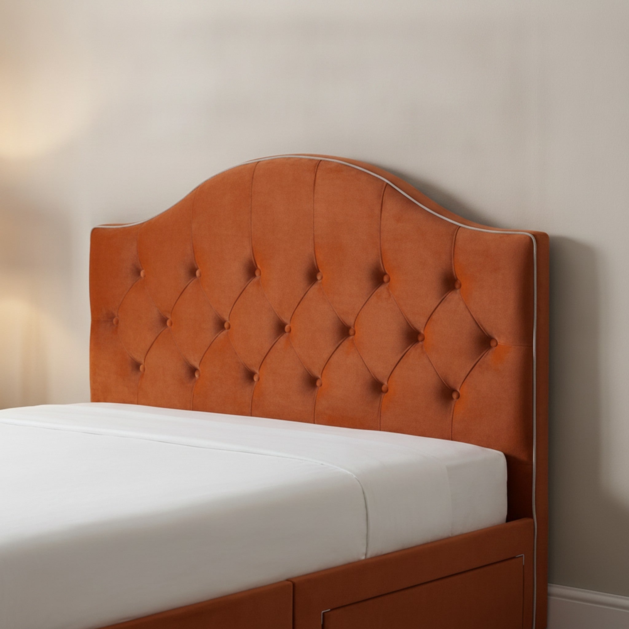 Artisan Divan Bed with Storage | Single, Double & King Size | 25 Fabric Colours