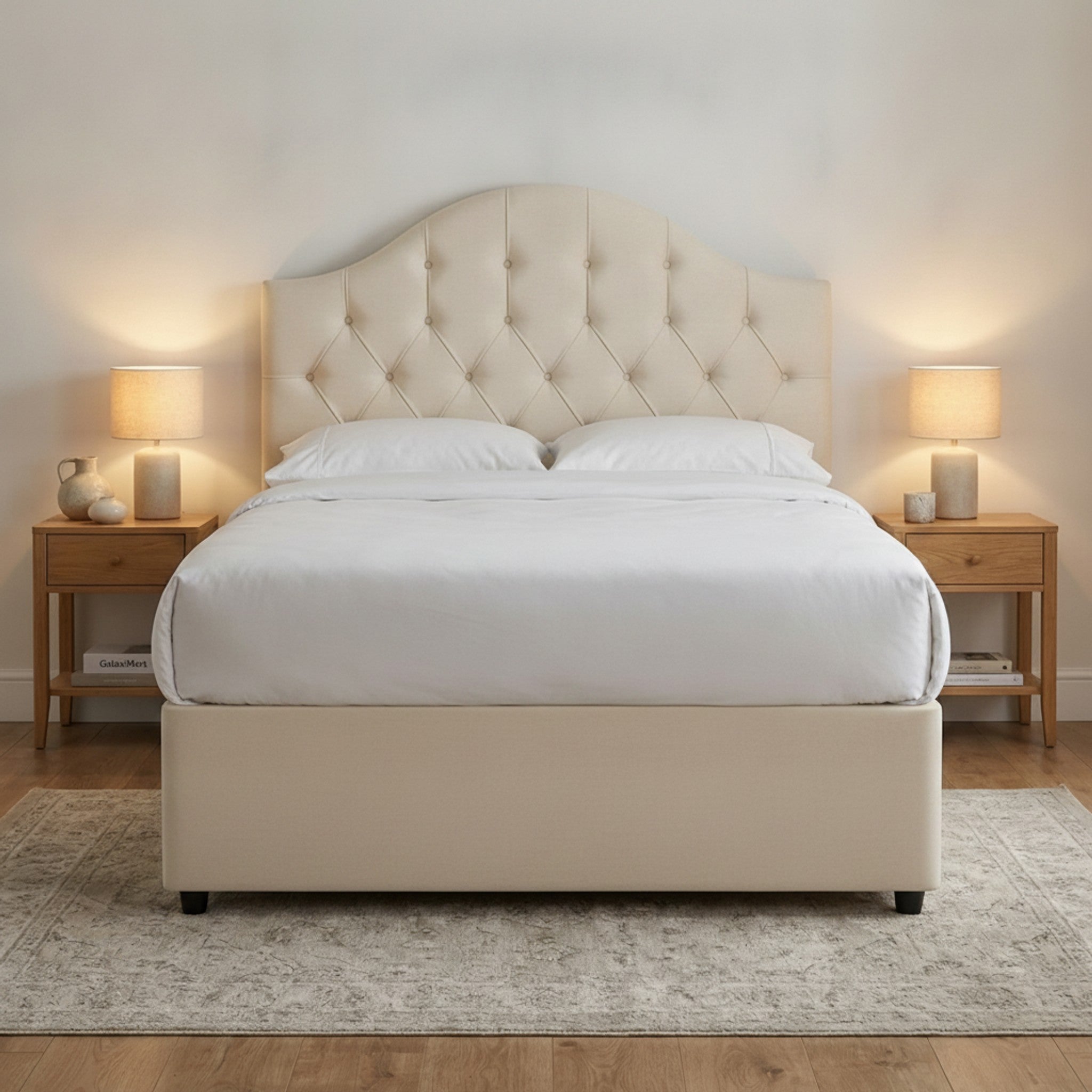Artisan Divan Bed with Storage | Single, Double & King Size | 25 Fabric Colours