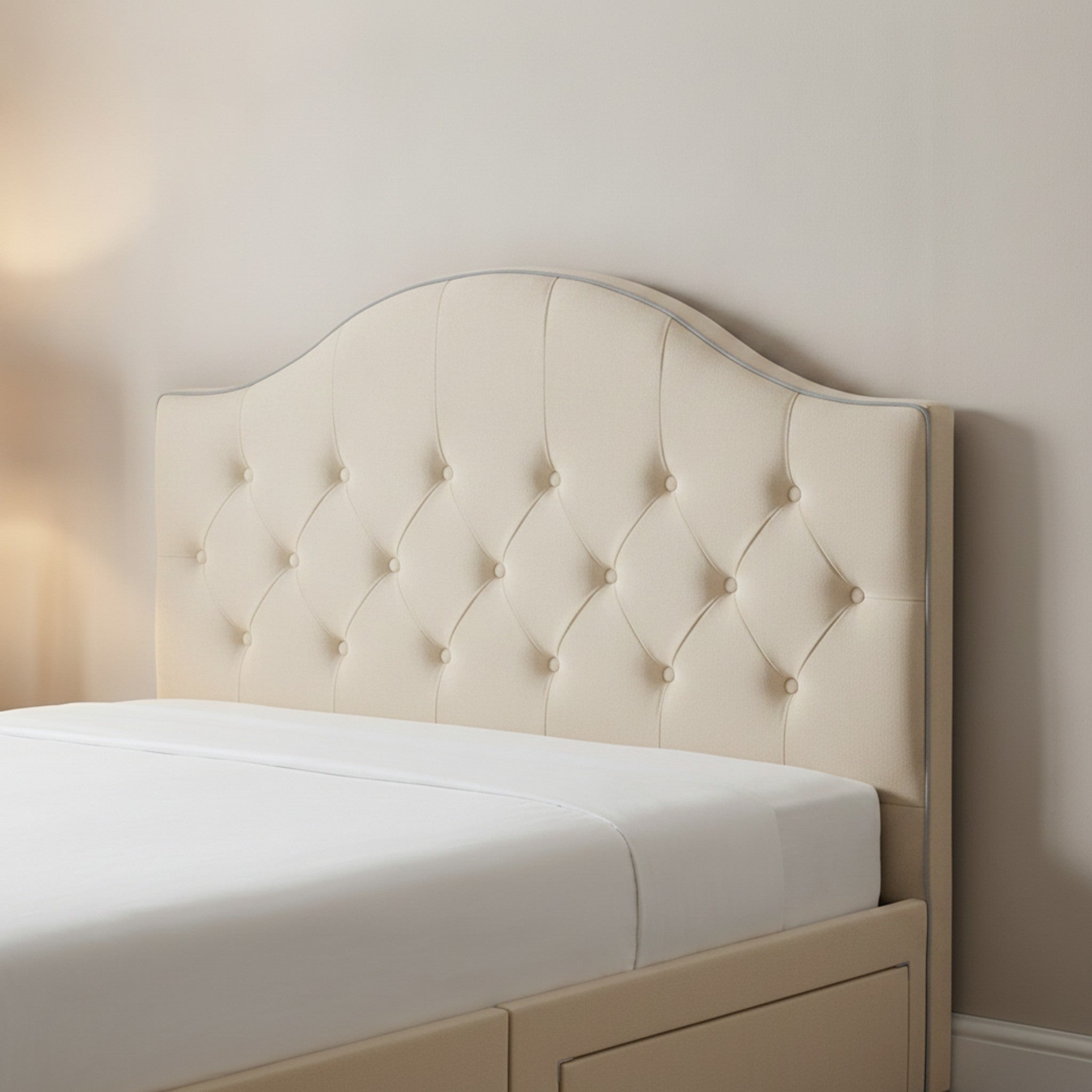 Artisan Divan Bed with Storage | Single, Double & King Size | 25 Fabric Colours