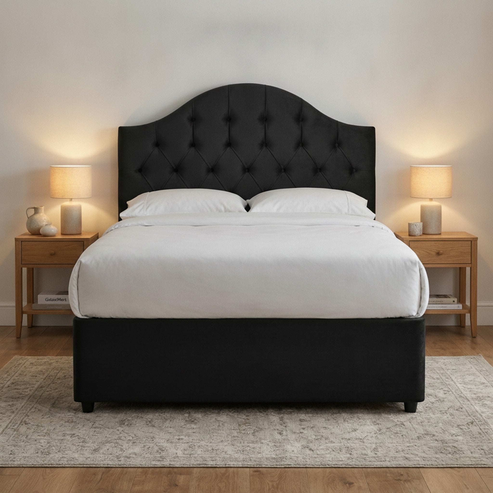 Artisan Divan Bed with Storage | Single, Double & King Size | 25 Fabric Colours
