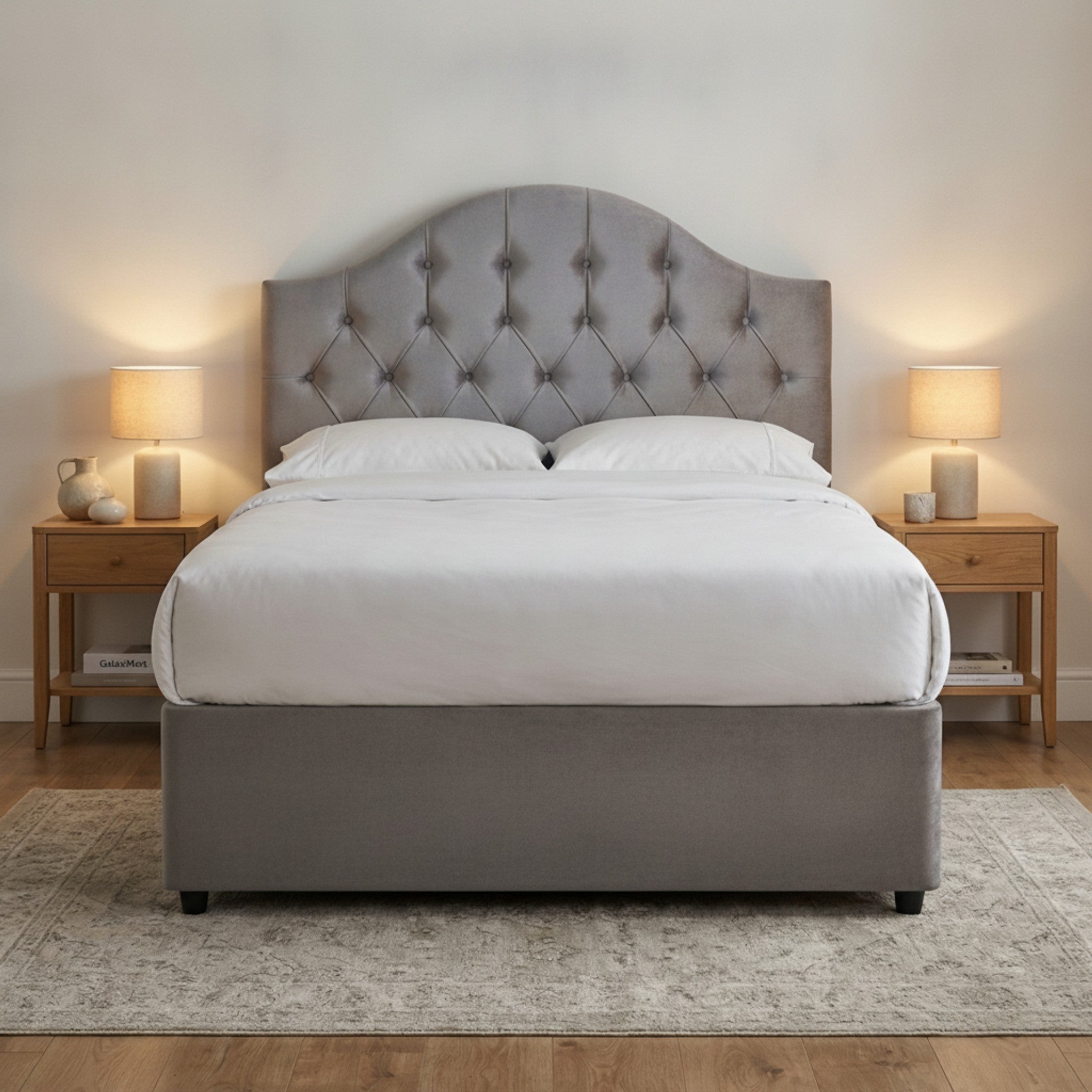 Artisan Divan Bed with Storage | Single, Double & King Size | 25 Fabric Colours