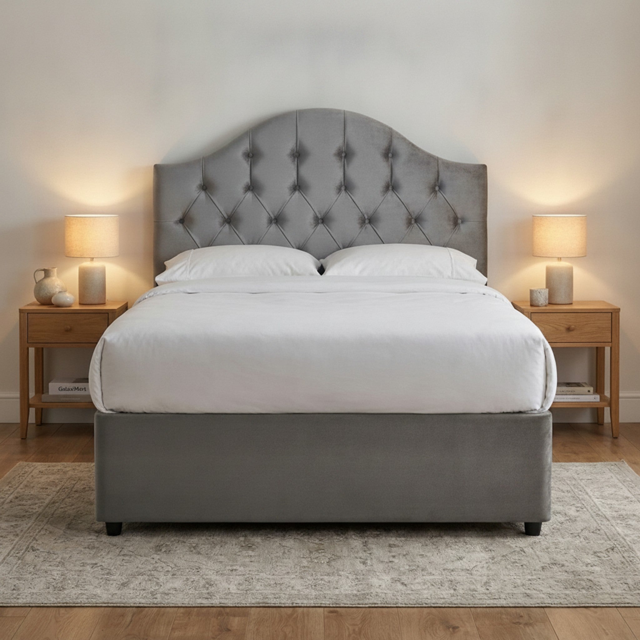 Artisan Divan Bed with Storage | Single, Double & King Size | 25 Fabric Colours