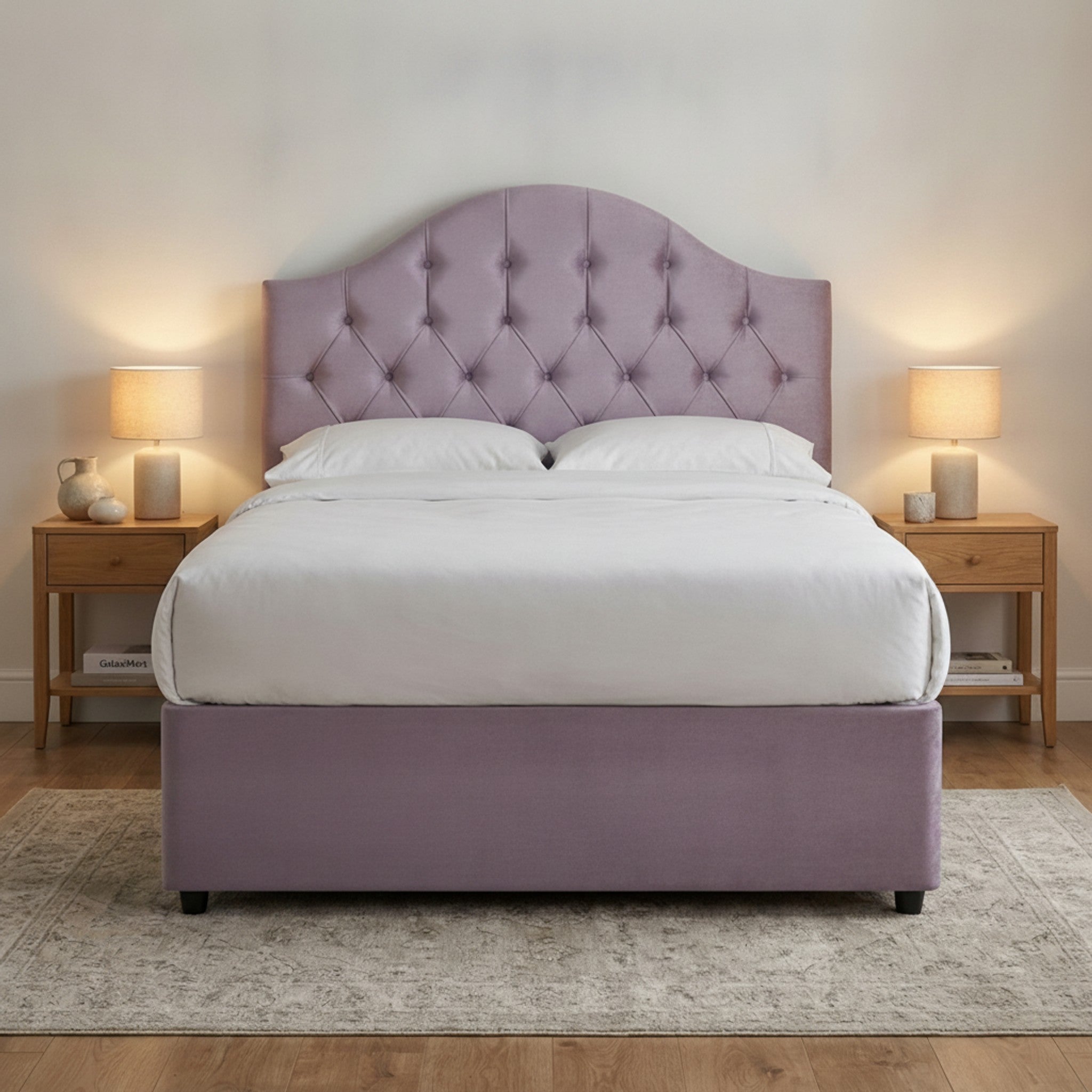Artisan Divan Bed with Storage | Single, Double & King Size | 25 Fabric Colours