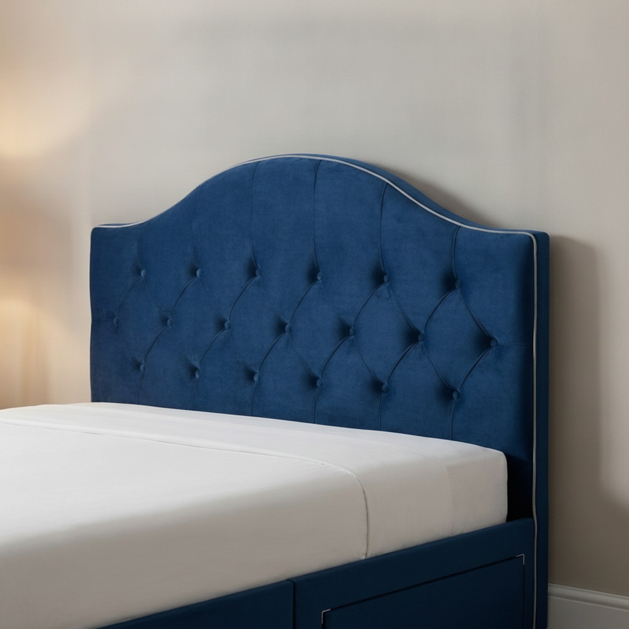 Artisan Divan Bed with Storage | Single, Double & King Size | 25 Fabric Colours