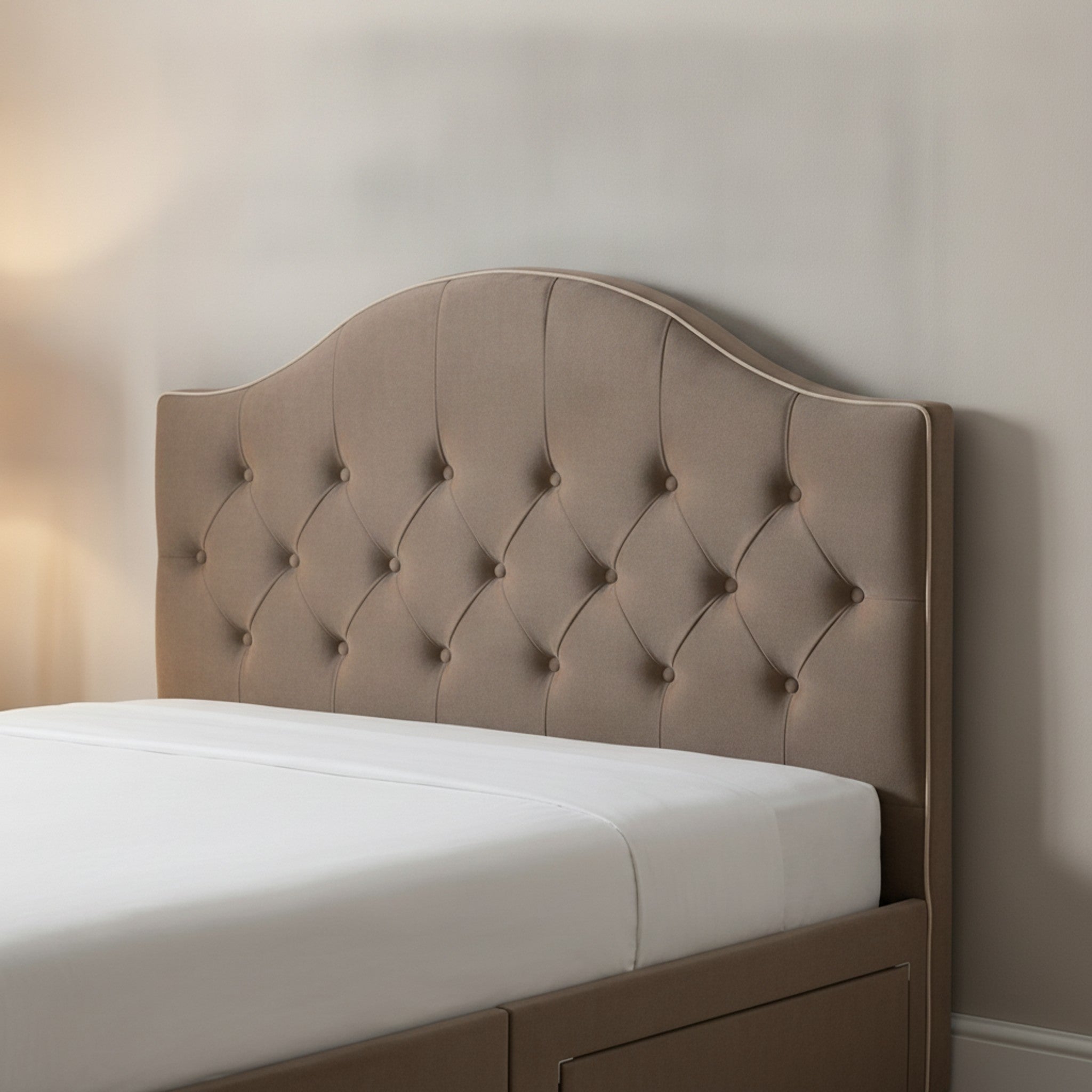 Artisan Divan Bed with Storage | Single, Double & King Size | 25 Fabric Colours