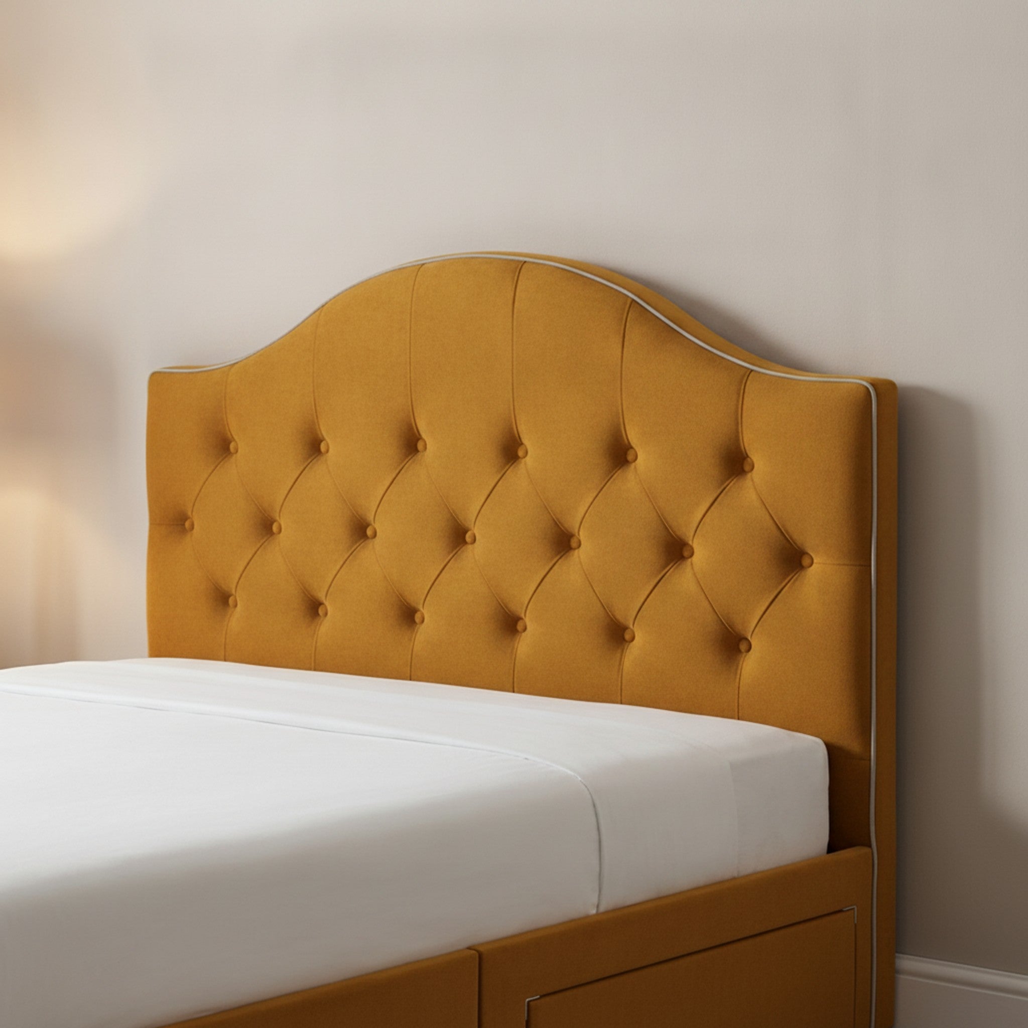 Artisan Divan Bed with Storage | Single, Double & King Size | 25 Fabric Colours