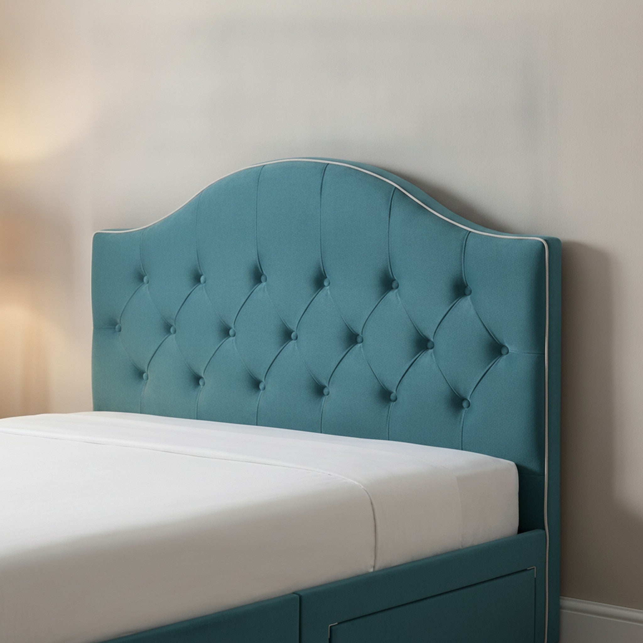 Artisan Divan Bed with Storage | Single, Double & King Size | 25 Fabric Colours