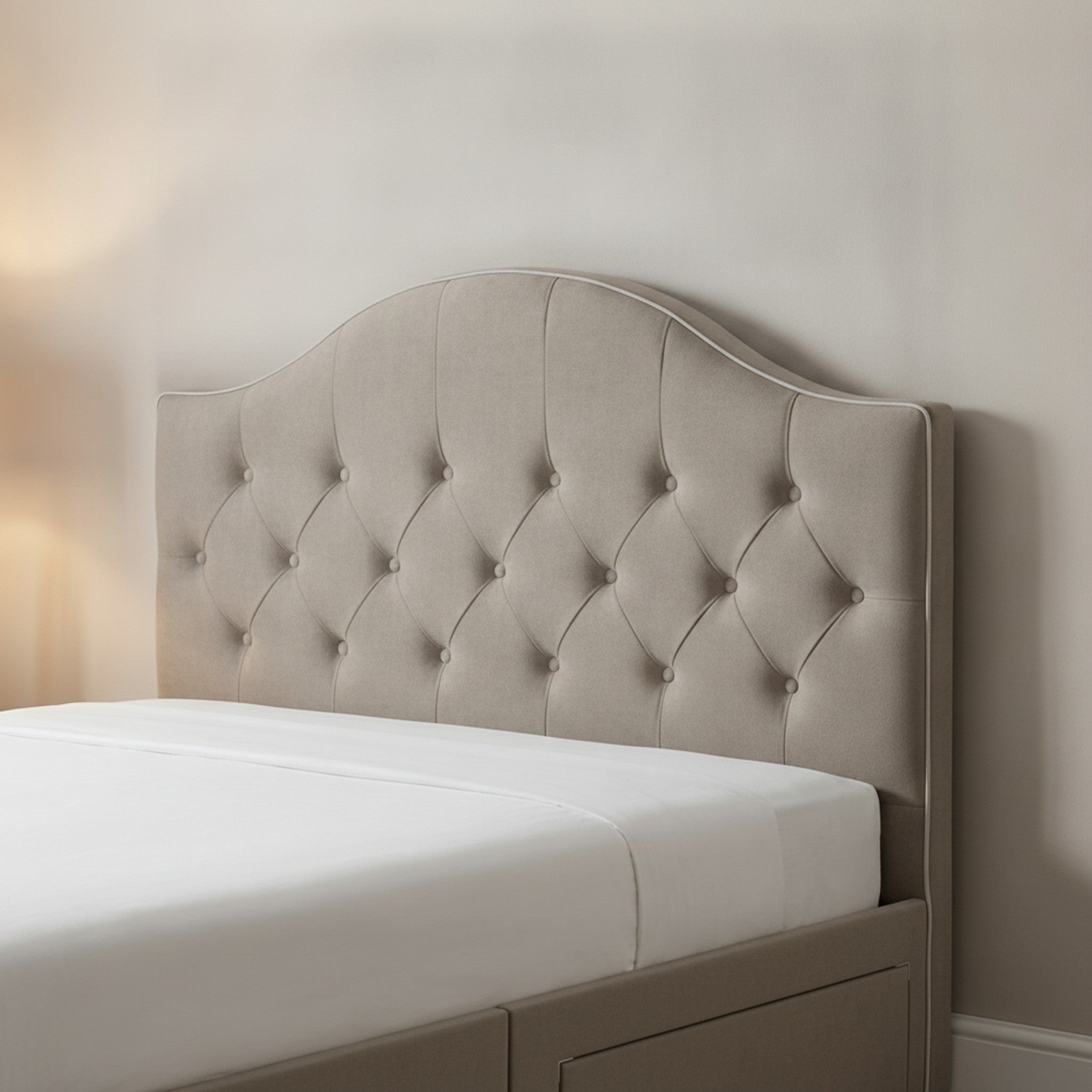 Artisan Divan Bed with Storage | Single, Double & King Size | 25 Fabric Colours