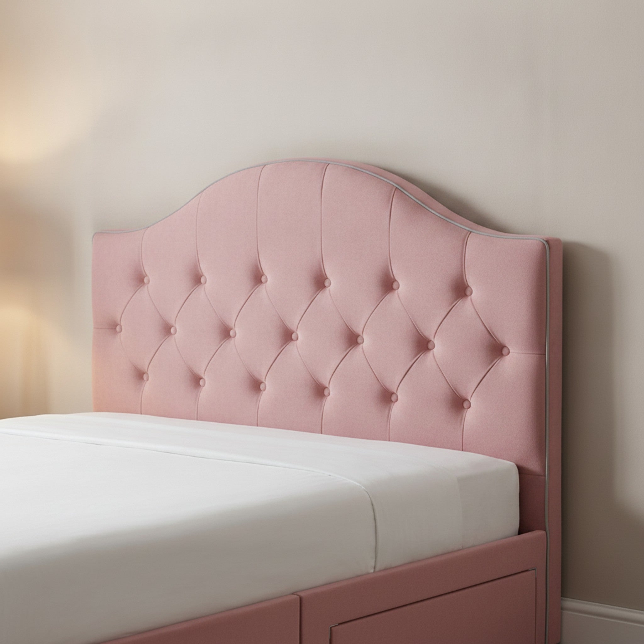 Artisan Divan Bed with Storage | Single, Double & King Size | 25 Fabric Colours