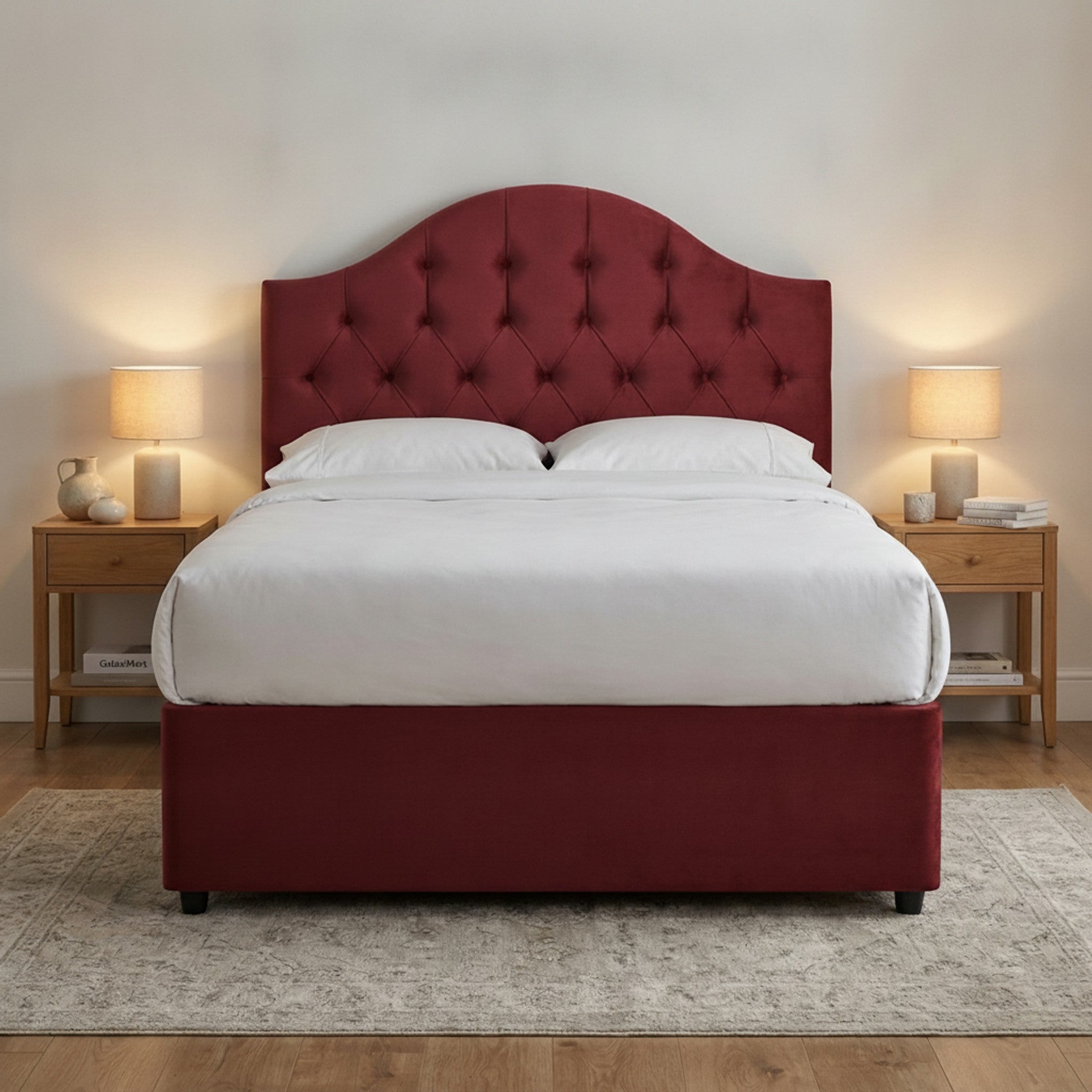 Artisan Divan Bed with Storage | Single, Double & King Size | 25 Fabric Colours