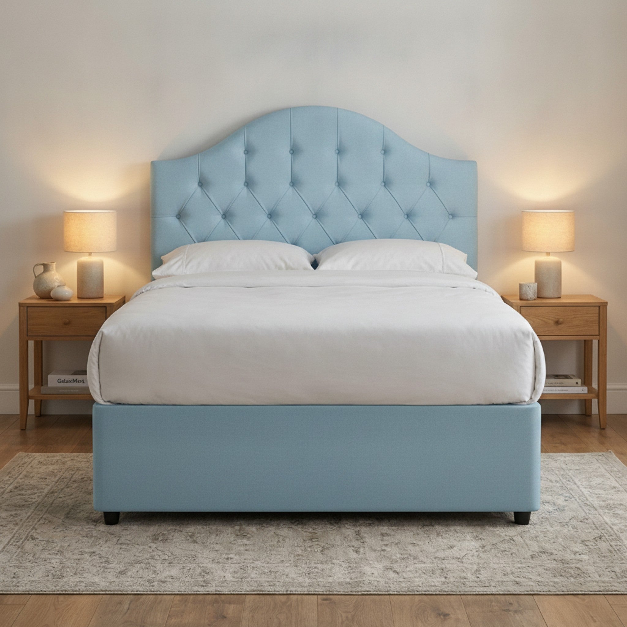 Artisan Divan Bed with Storage | Single, Double & King Size | 25 Fabric Colours