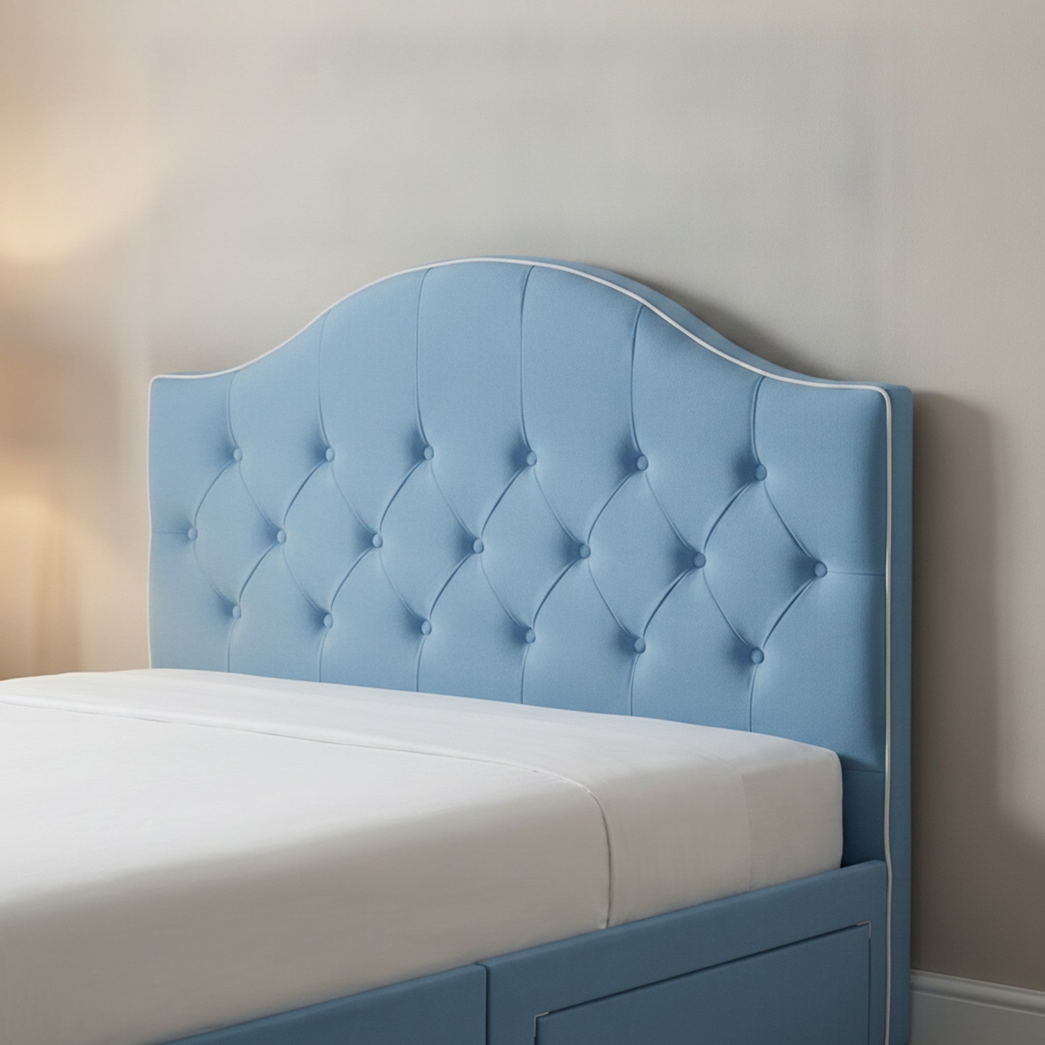 Artisan Divan Bed with Storage | Single, Double & King Size | 25 Fabric Colours