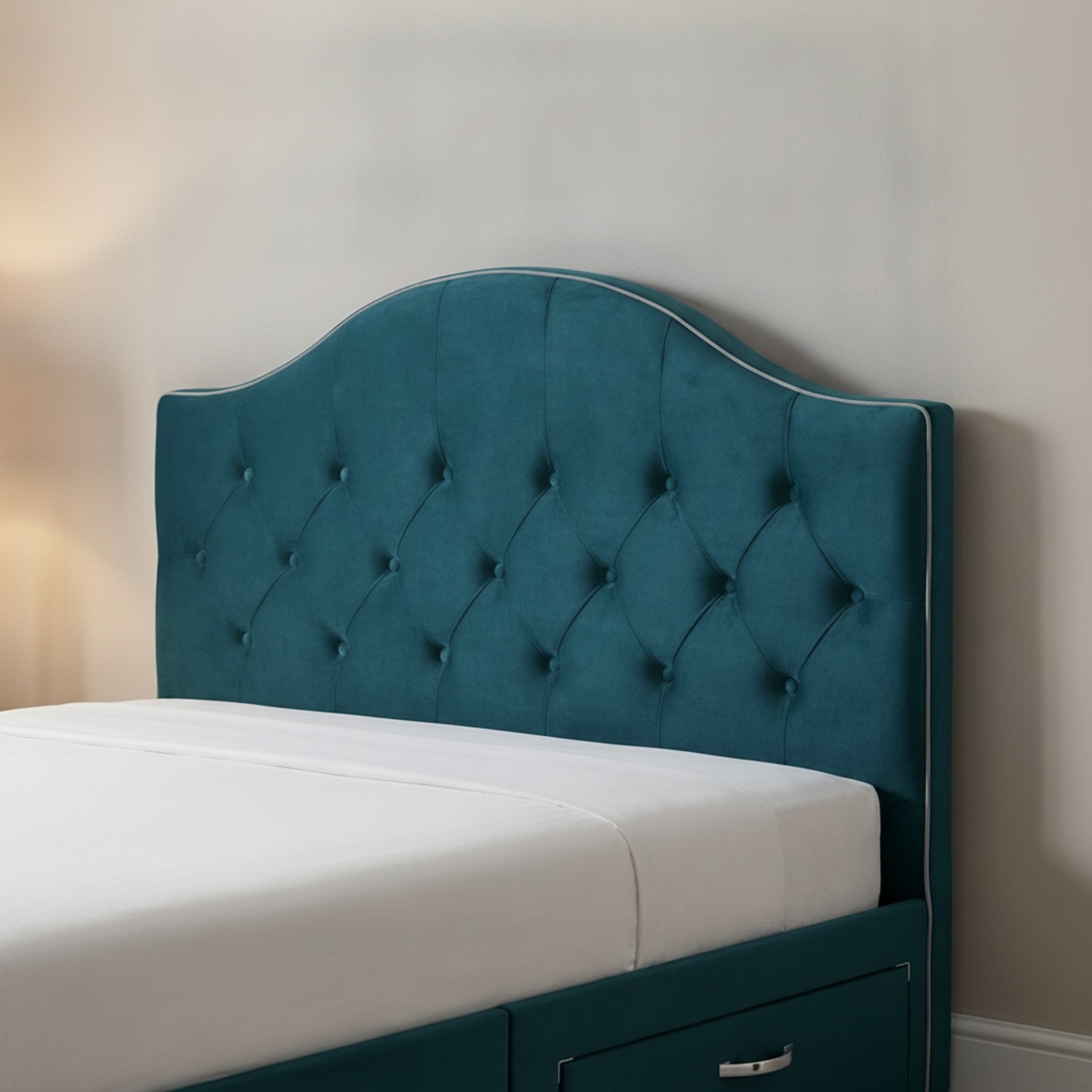Artisan Divan Bed with Storage | Single, Double & King Size | 25 Fabric Colours