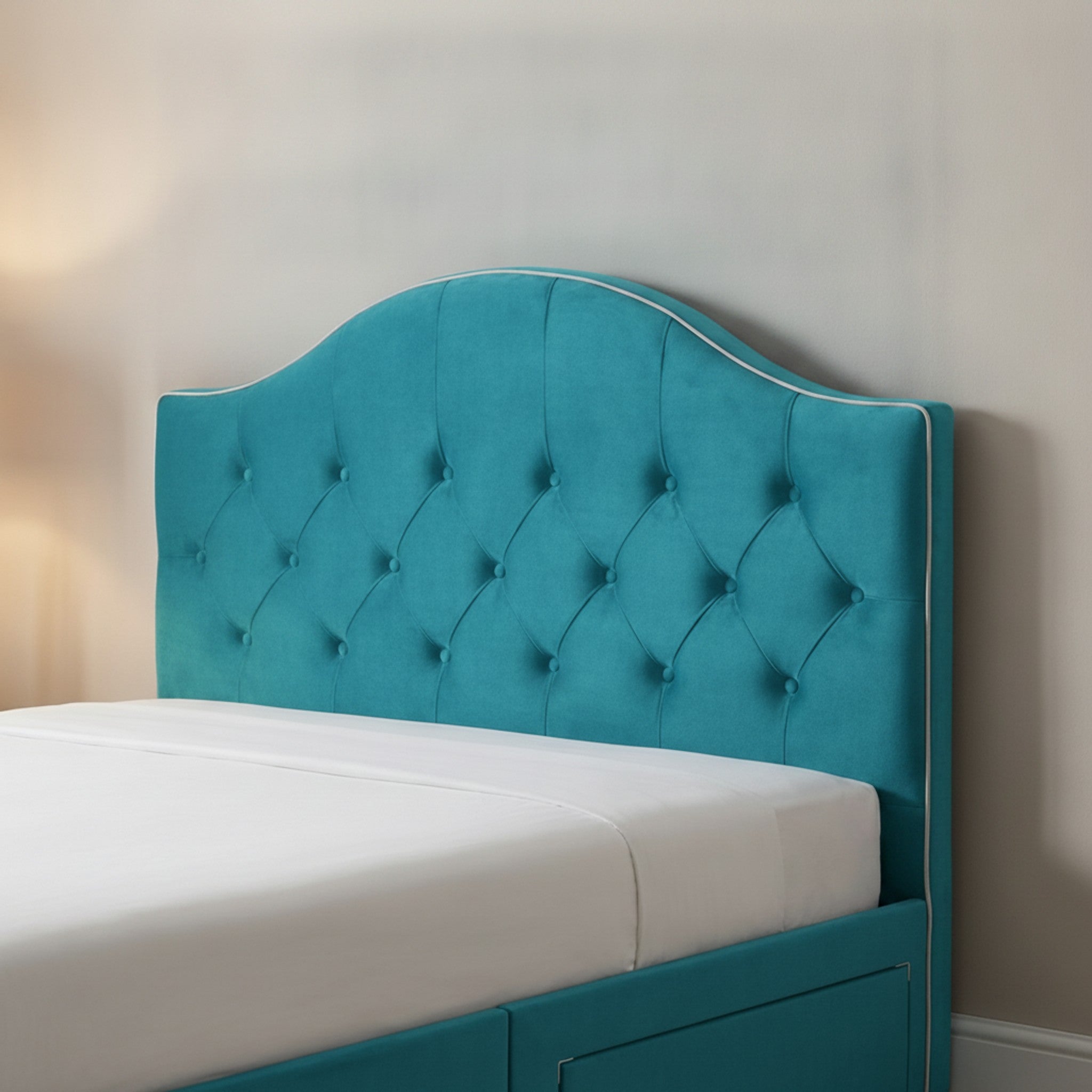 Artisan Divan Bed with Storage | Single, Double & King Size | 25 Fabric Colours