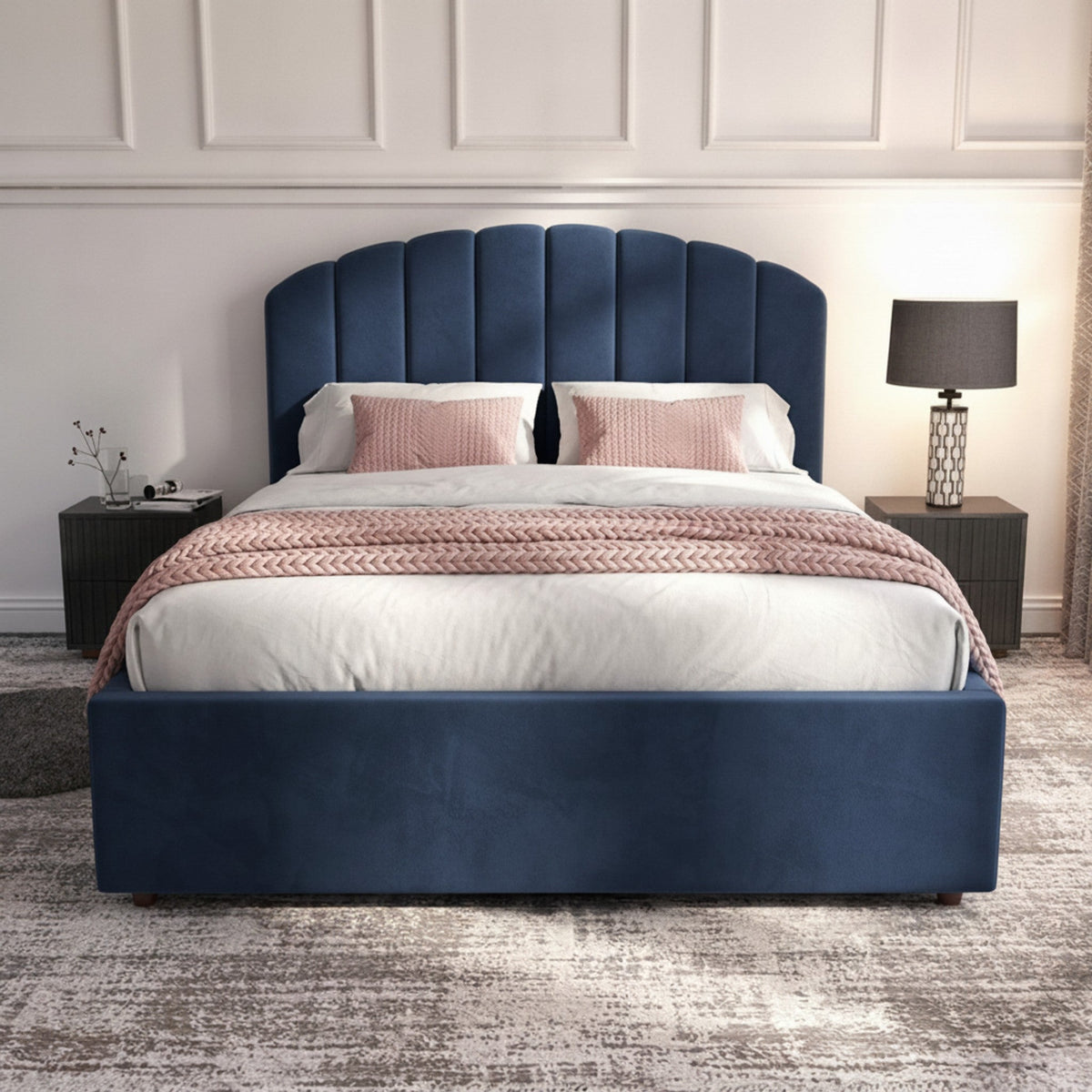 Berkshire Marine Ottoman Bed with Gas-Lift Storage