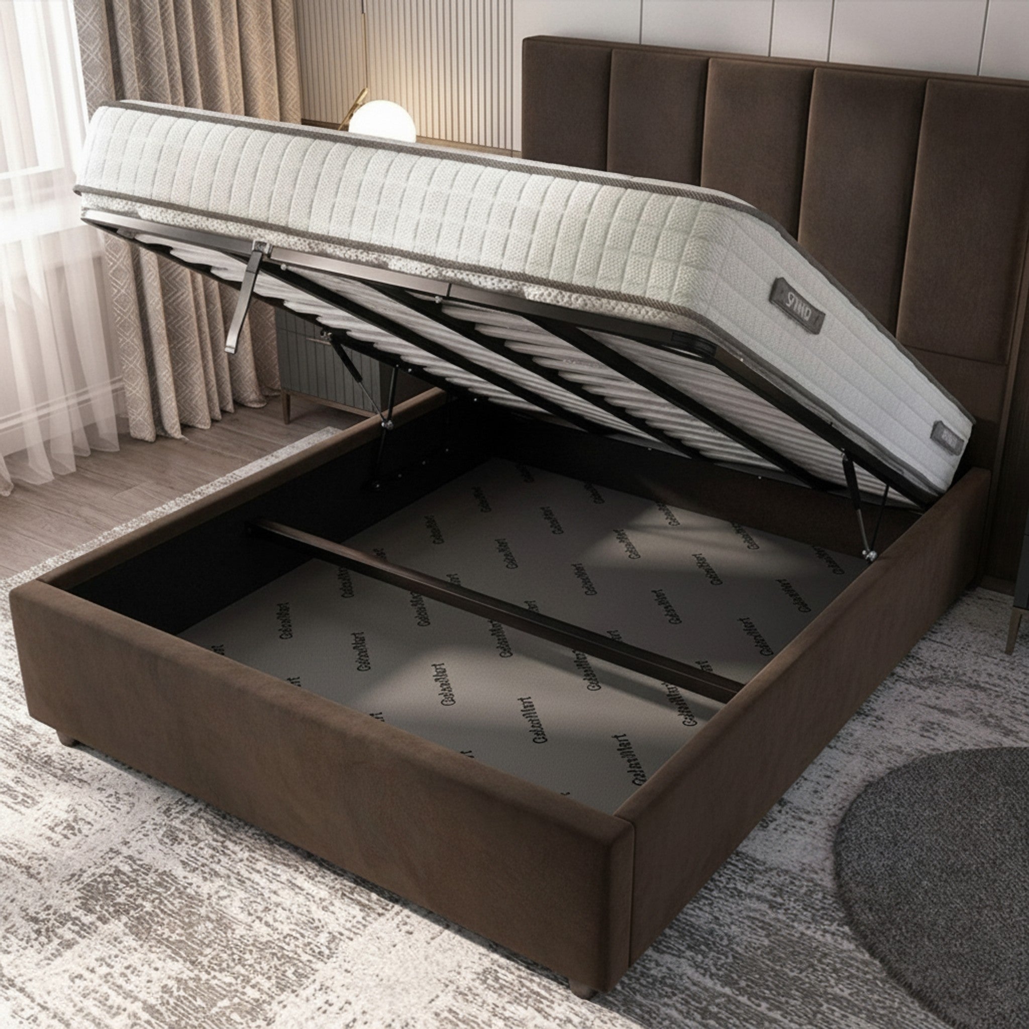 Bristol Ottoman Bed - Bourneville Luxury Storage
