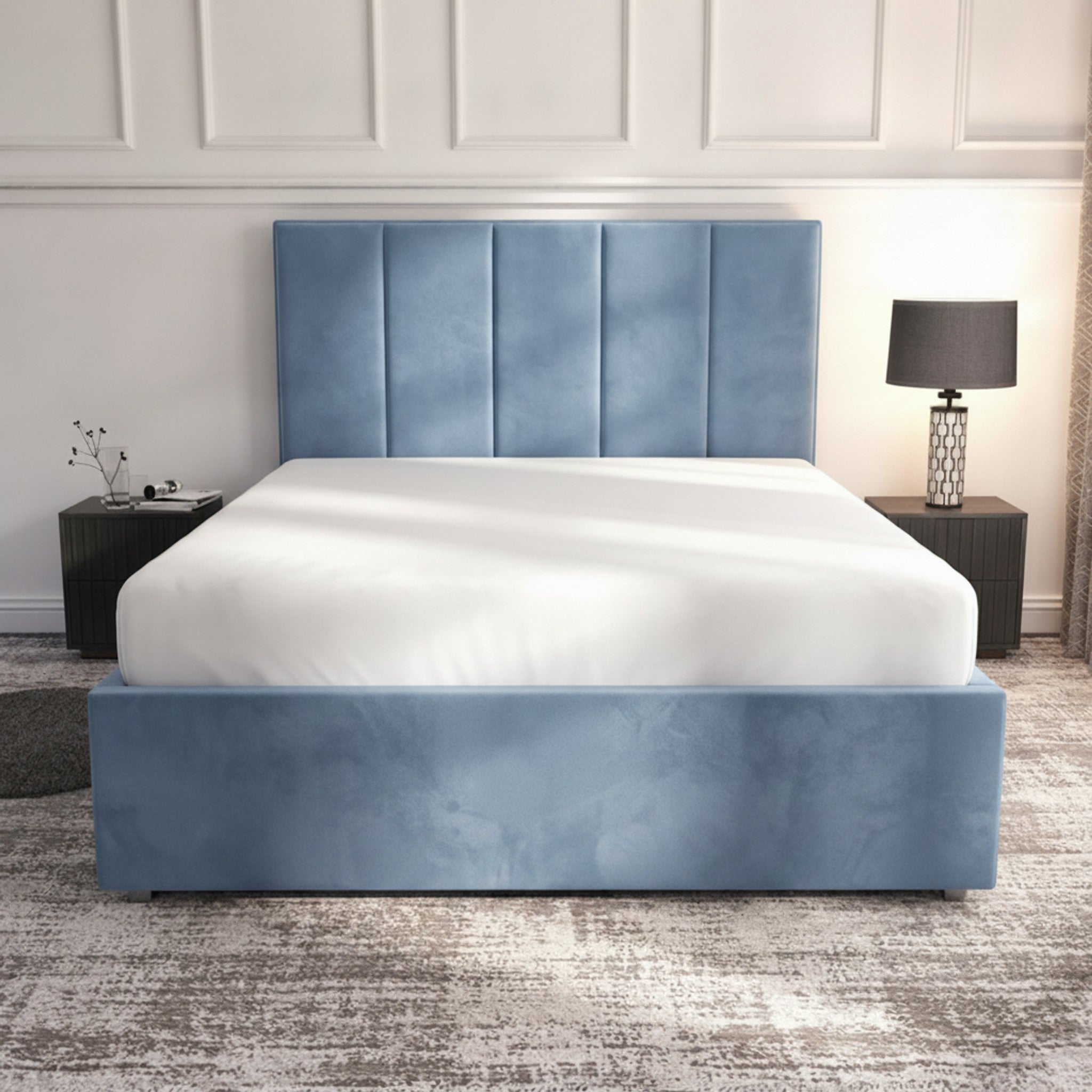 Bristol Sky Ottoman Bed with Gas-Lift Storage