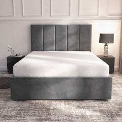 Bristol Grey Ottoman Bed with Storage