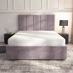 Bristol Lilac Ottoman Bed | Premium Storage Bed