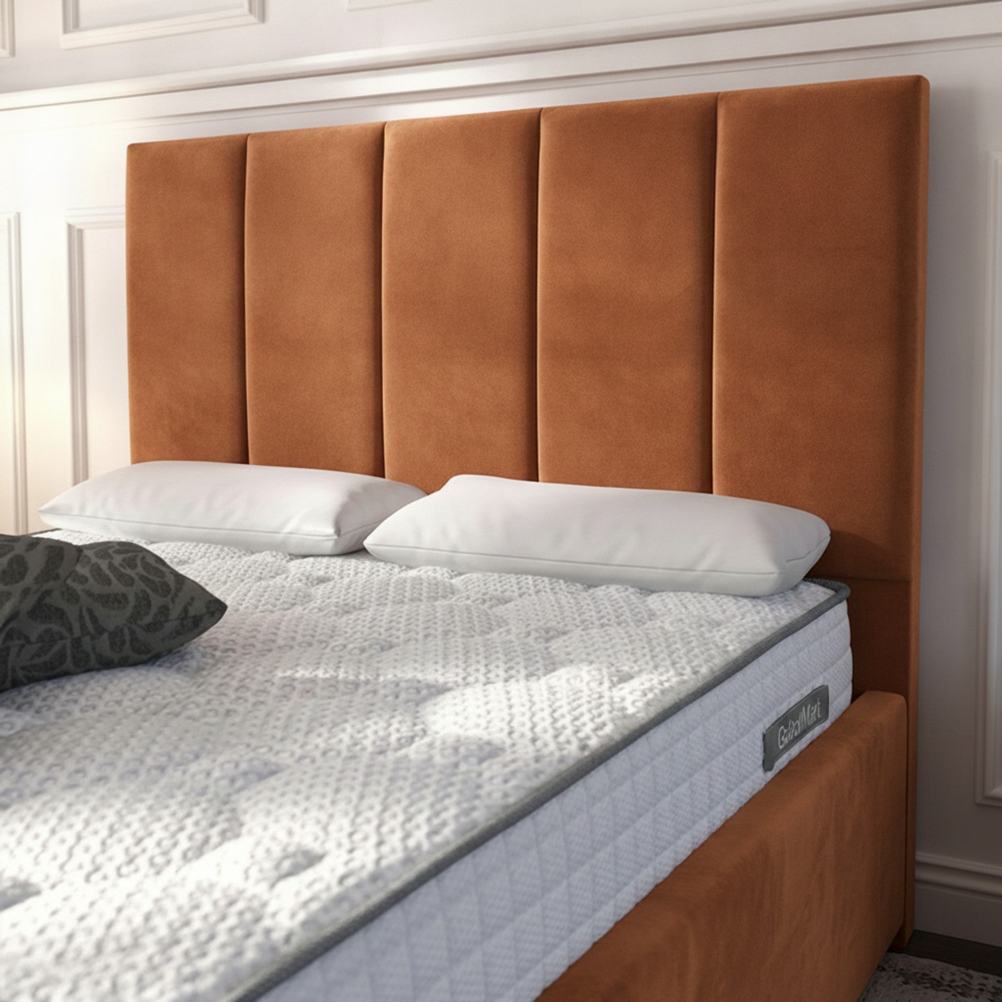 Bristol Ottoman Bed - Burnt Orange