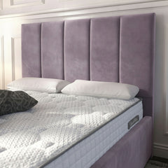 Bristol Lilac Ottoman Bed | Premium Storage Bed