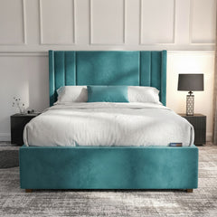 Burlington Ottoman Bed - Vibrant Turquoise Storage