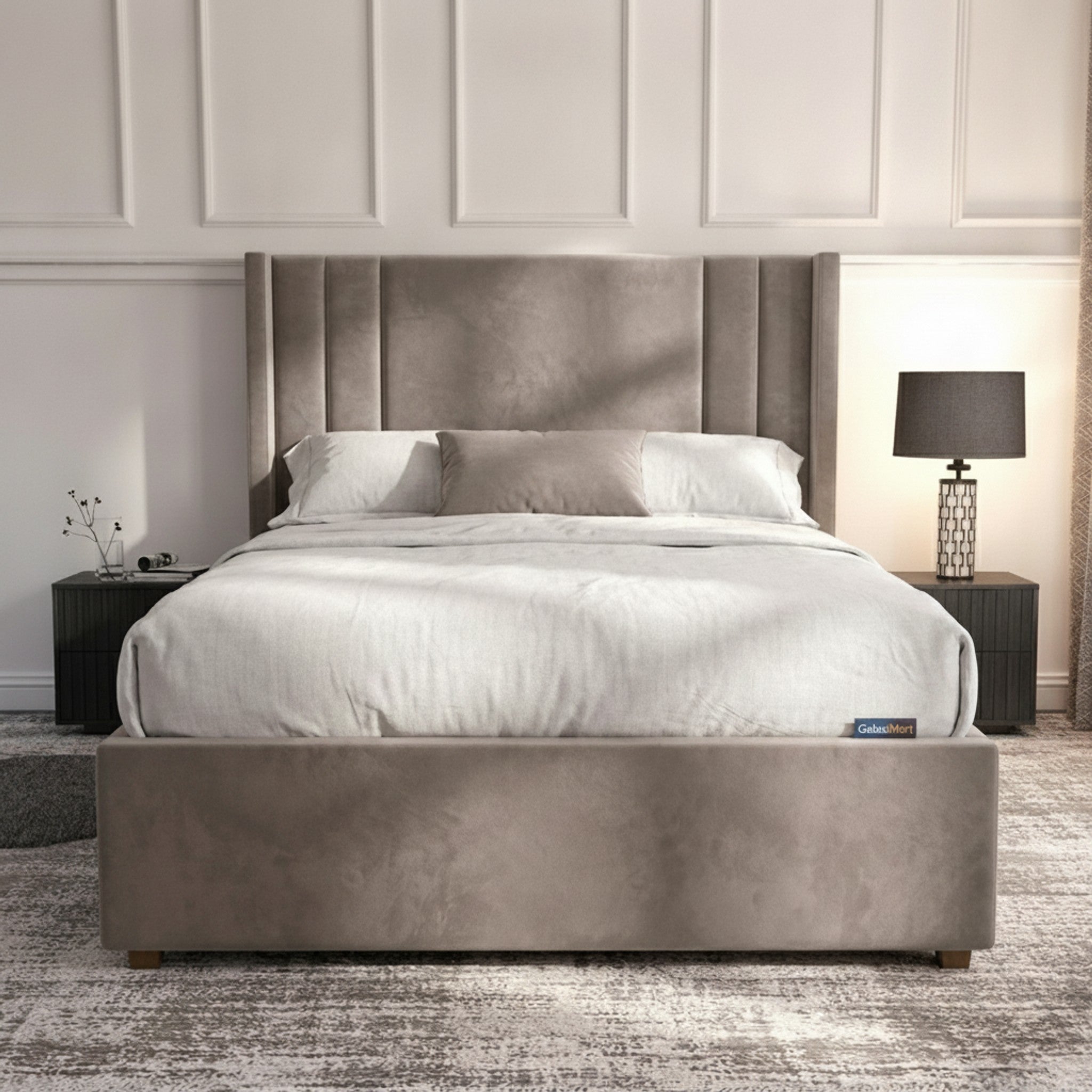 Burlington Mole Ottoman Bed with Gas-Lift Storage