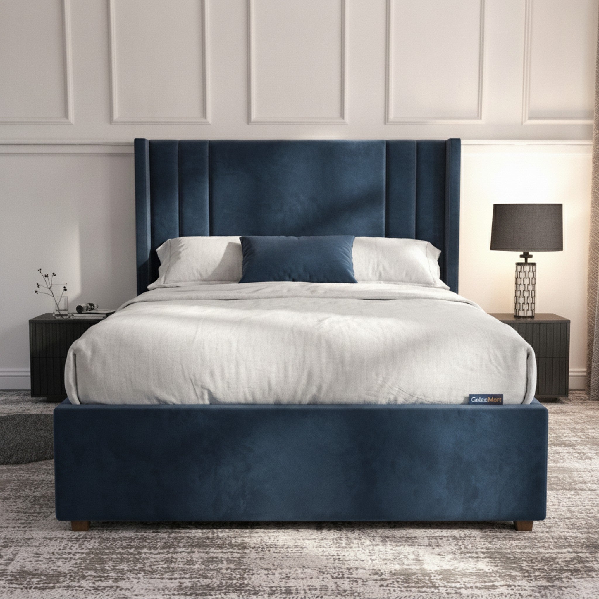 Burlington Marine Ottoman Bed with Gas-Lift Storage