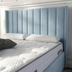 Burlington Sky Ottoman Bed with Gas-Lift Storage