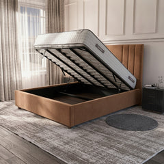 Burlington Mole Ottoman Bed with Gas-Lift Storage