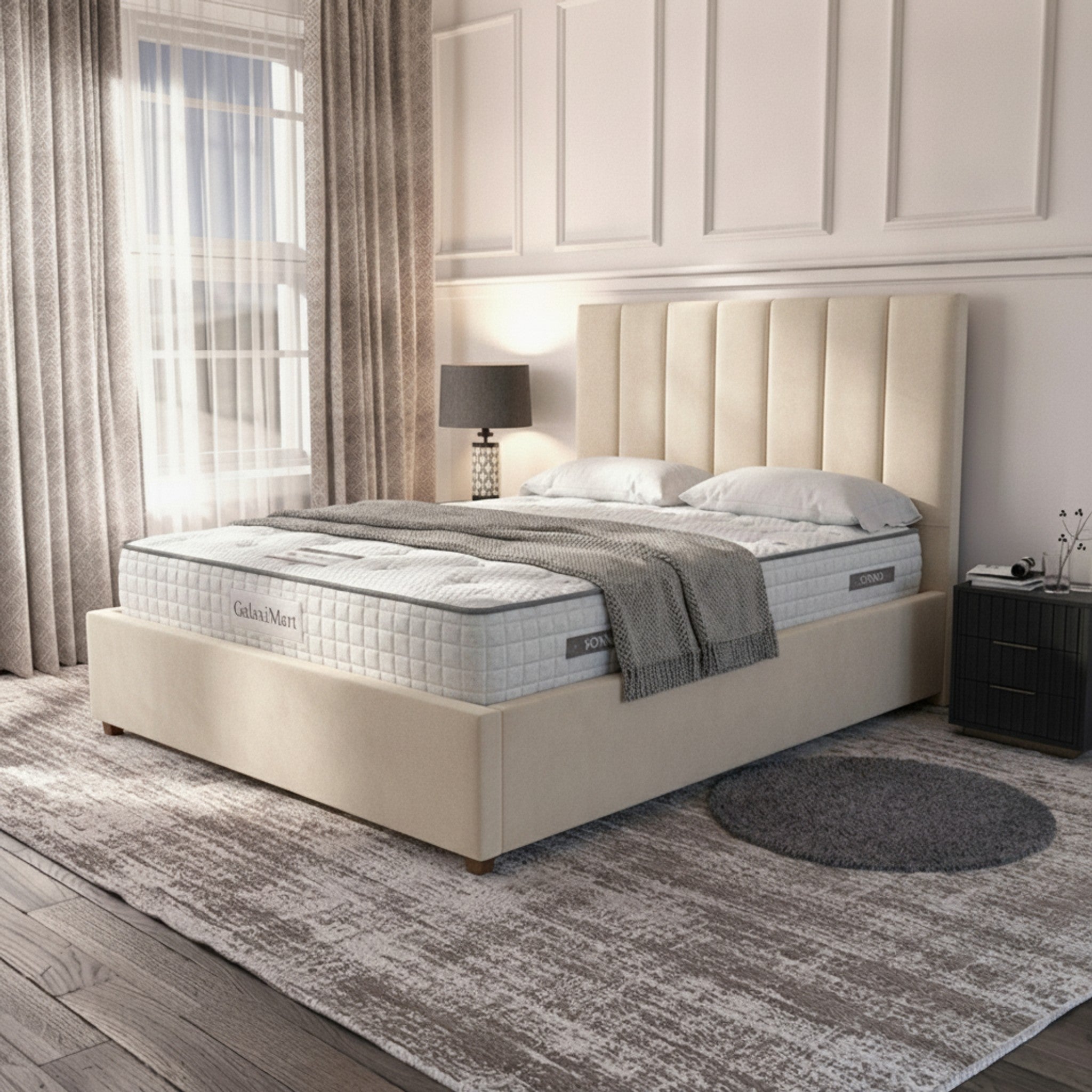 Burlington Ottoman Bed - Cream