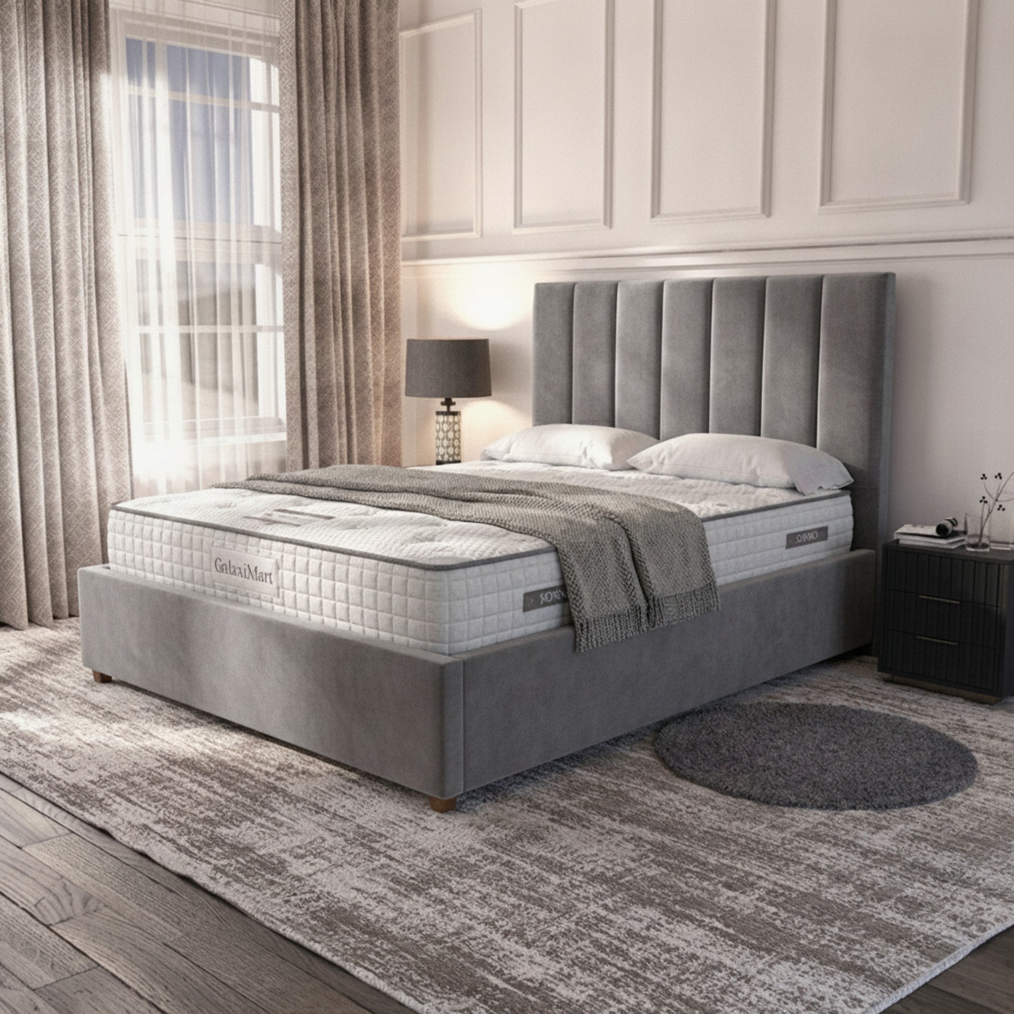 Burlington Ottoman Bed - Steel
