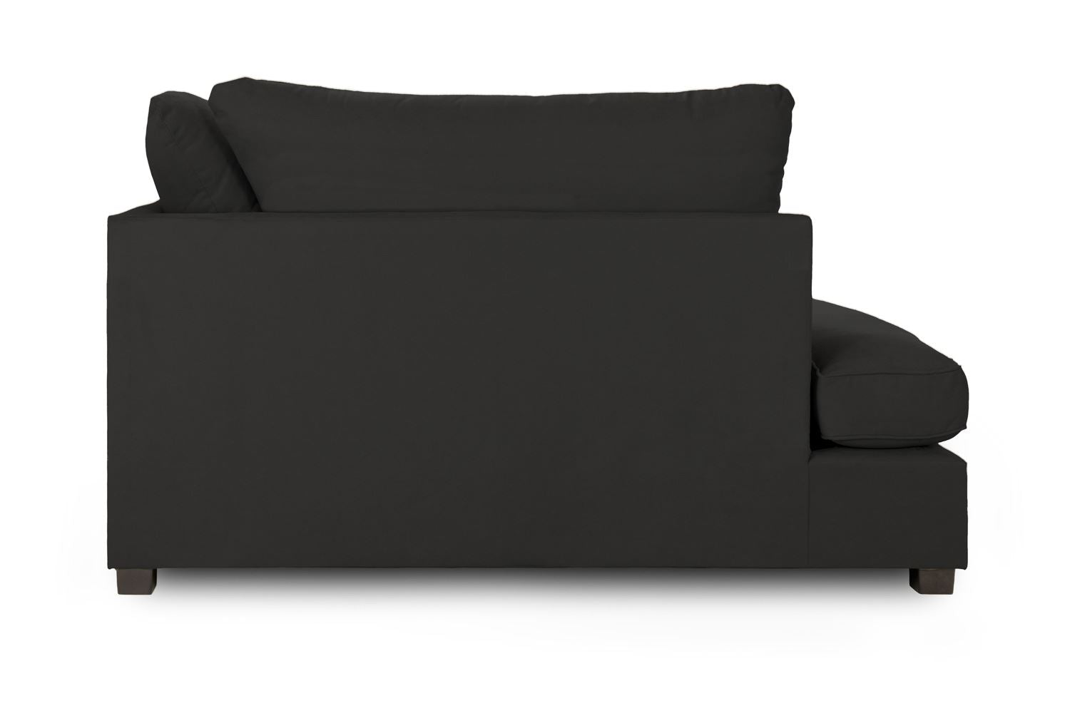 Carnaby Black U-Shape Corner Sofa
