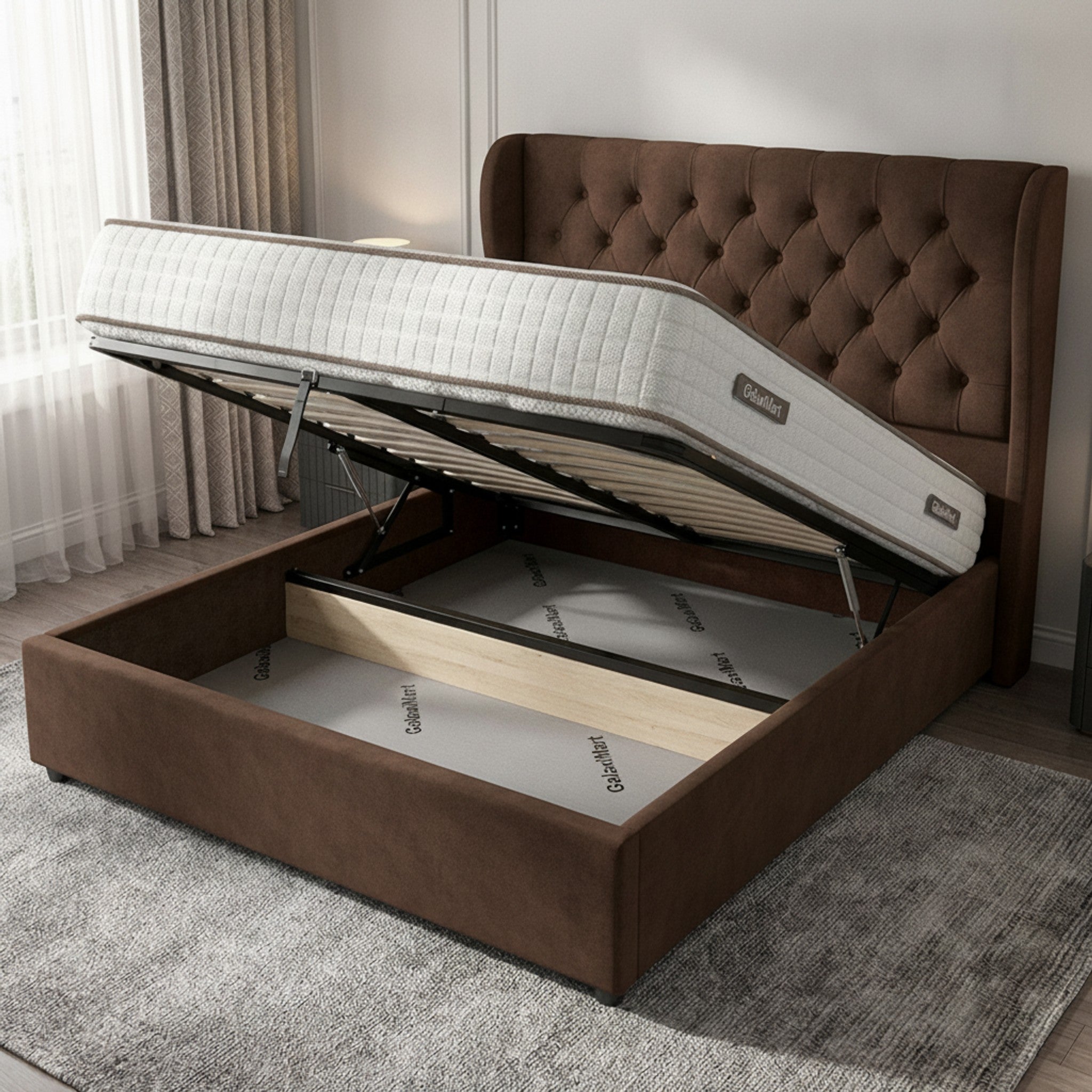 Camden Bourneville Ottoman Bed - Luxury Storage Solution