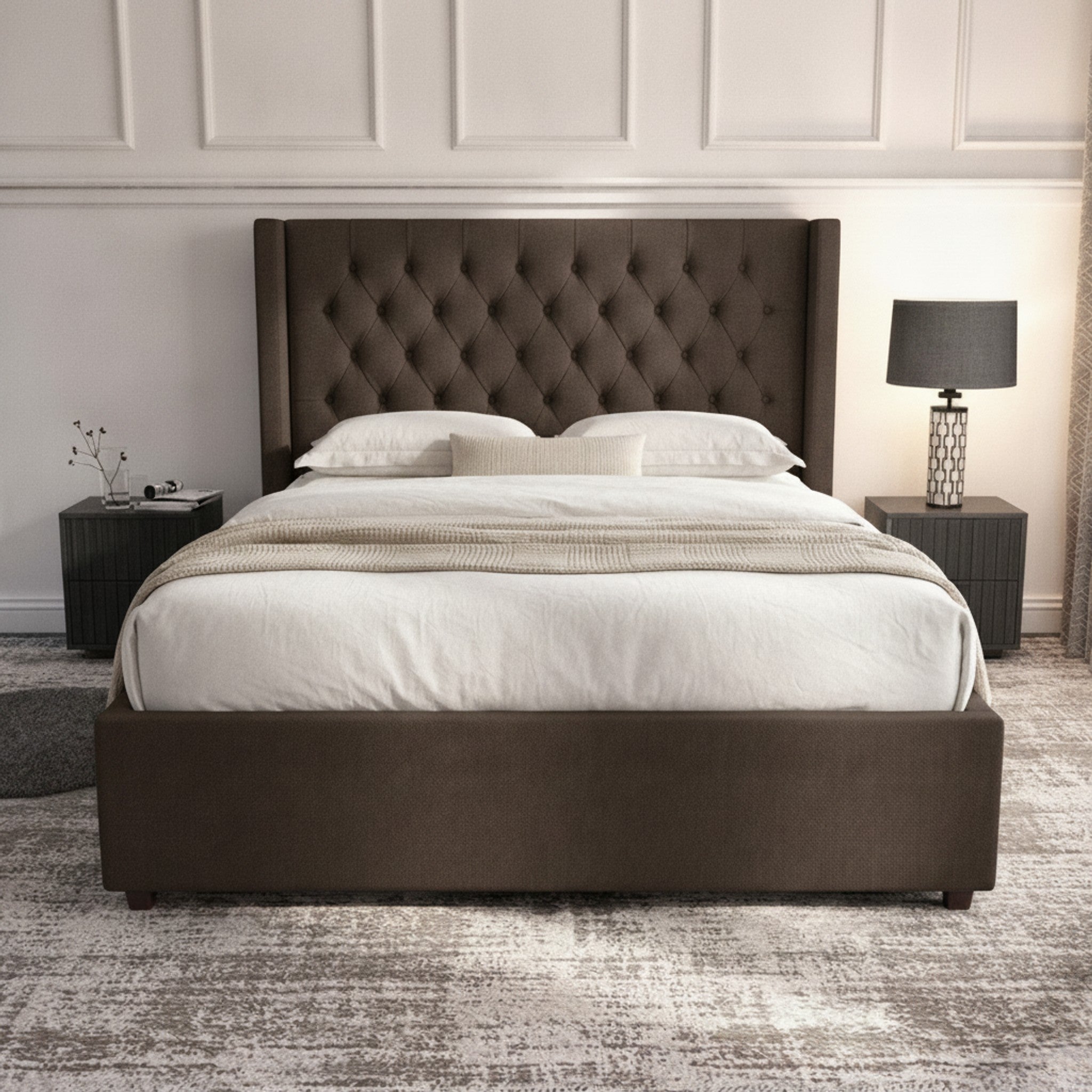 Camden Bourneville Ottoman Bed - Luxury Storage Solution