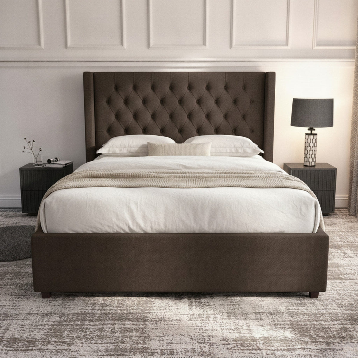 Camden Bourneville Ottoman Bed - Luxury Storage Solution