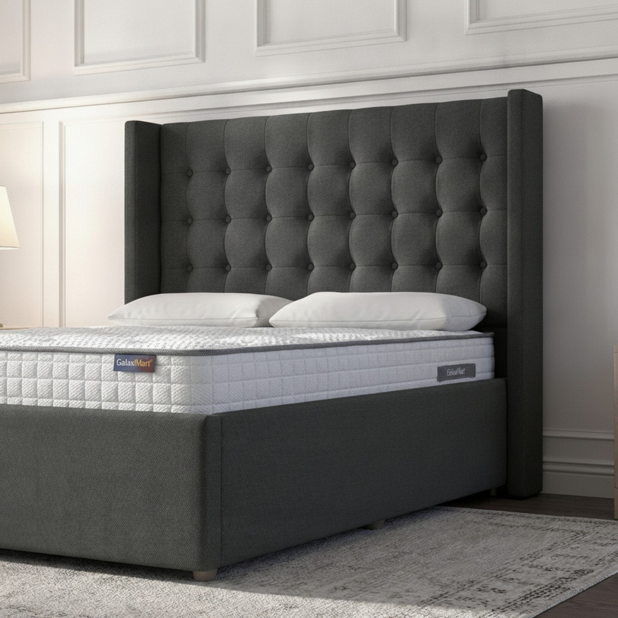 Camden Elephant Ottoman Bed with Gas-Lift Storage