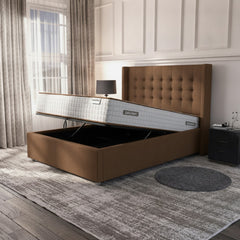 Camden Mole Ottoman Bed with Gas-Lift Storage