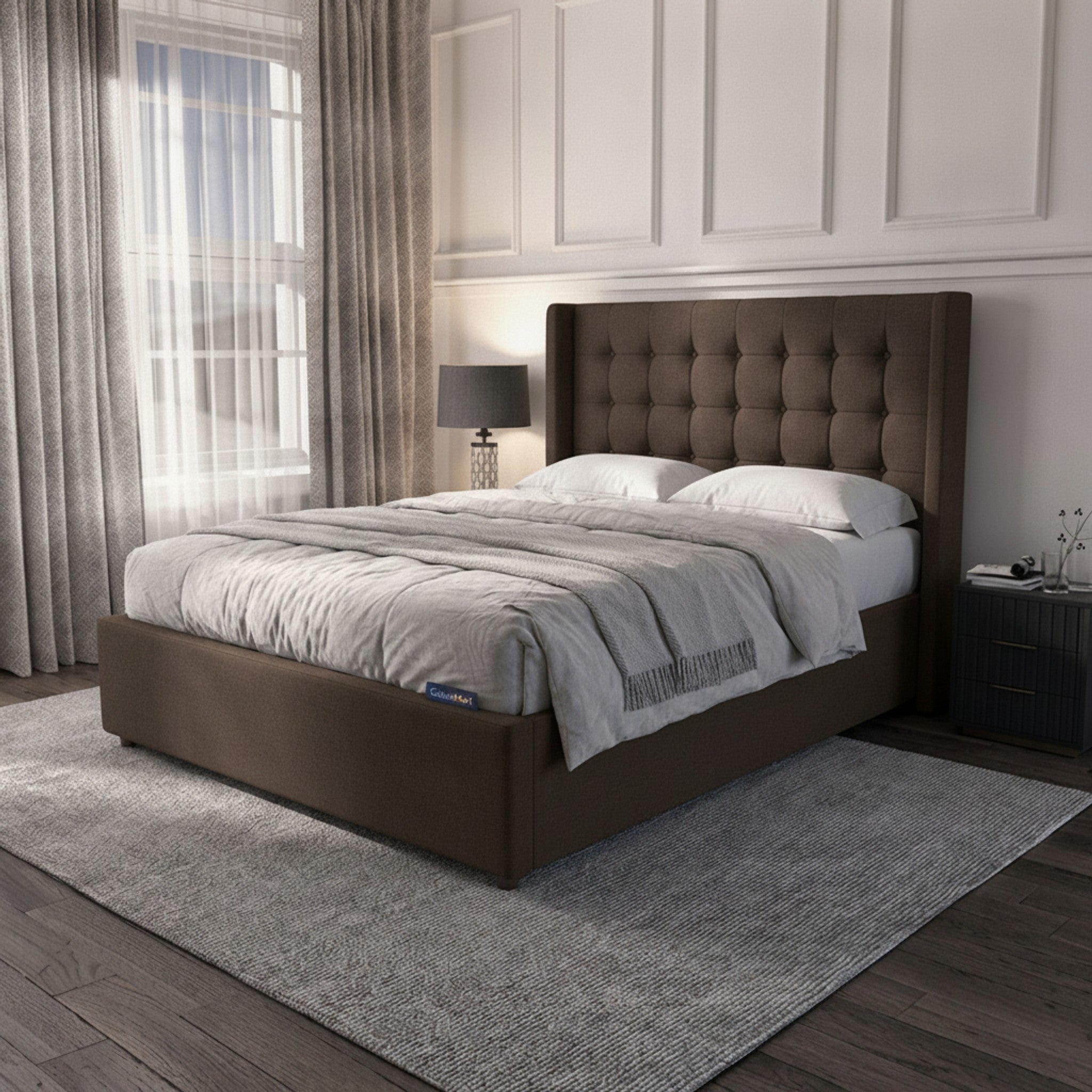 Camden Bourneville Ottoman Bed - Luxury Storage Solution
