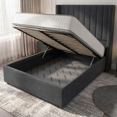 Carlton Steel Ottoman Bed