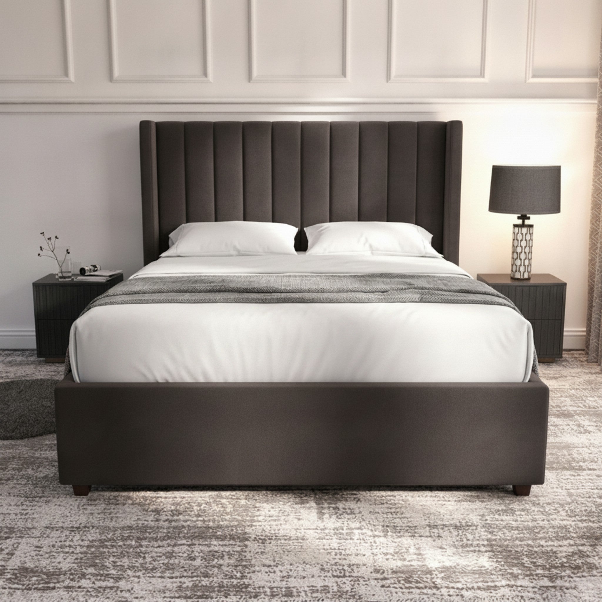 Carlton Bourneville Ottoman Bed | Premium Gas-Lift Storage