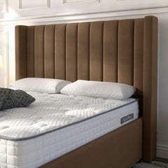Carlton Ottoman Bed - Elegant Mole Upholstery