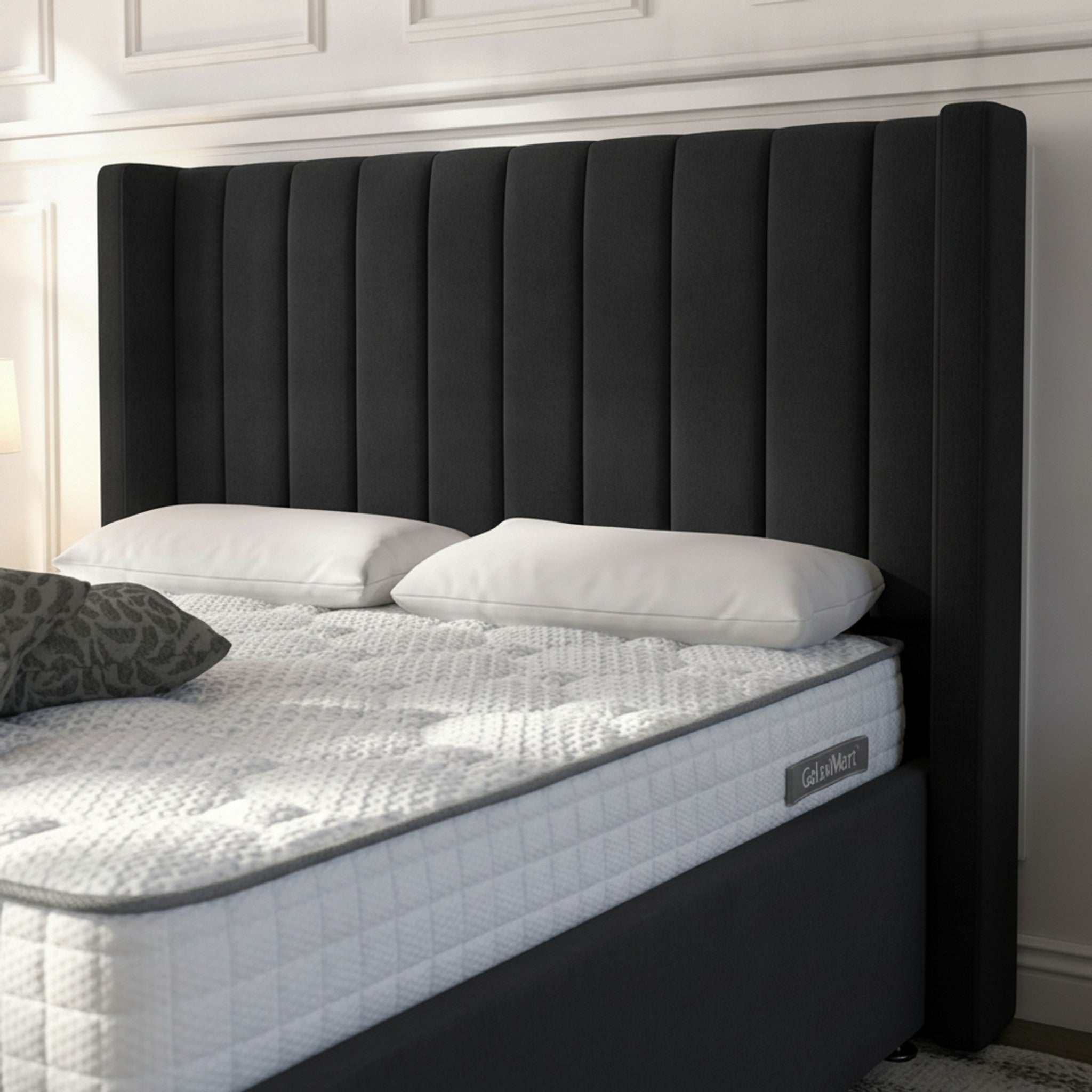 Carlton Ottoman Bed - Ebony | Premium Storage Bed